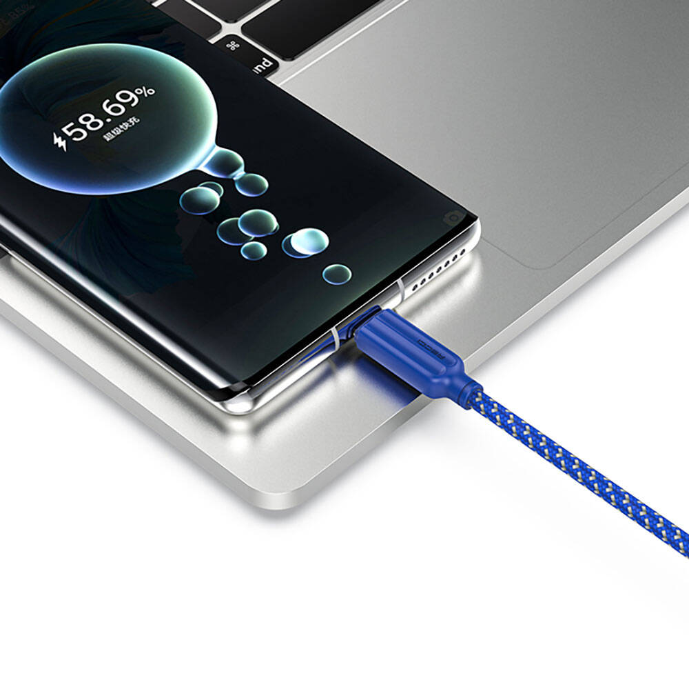 Recci RTC-N23M 2.4A Hızlı Şarj Özellikli Micro to USB-A 1 Metre Şarj Kablosu