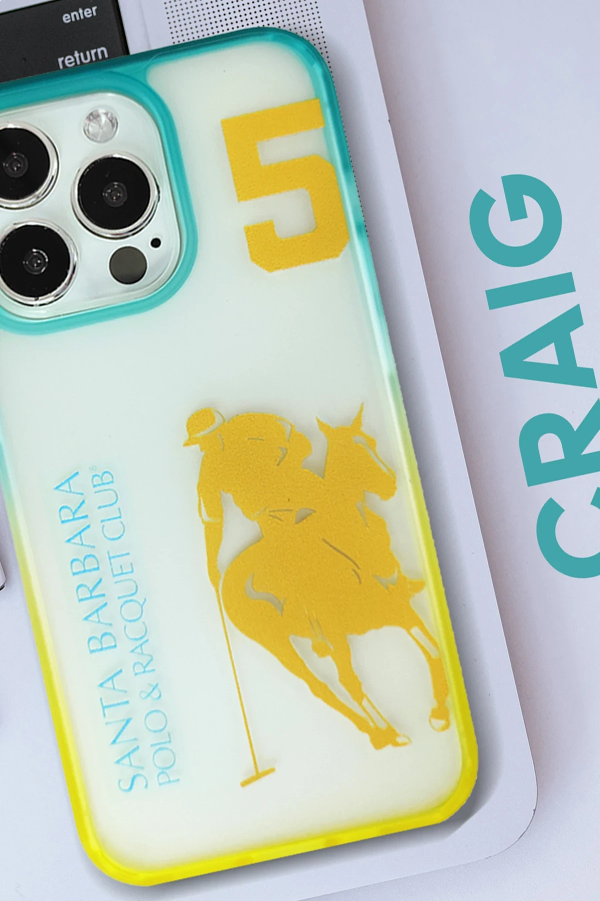 Santa Barbara Polo Racquet Club Apple iPhone 13 Pro Craig Telefon Kılıfı