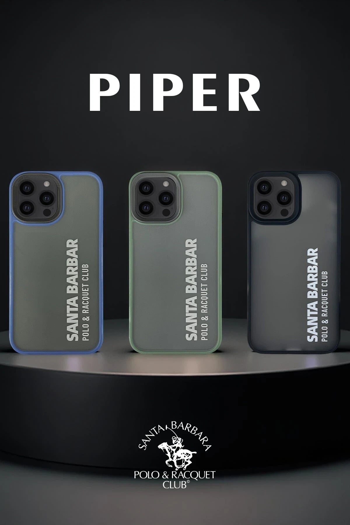 Santa Barbara Polo Racquet Club Apple iPhone 13 Pro Piper Telefon Kılıfı