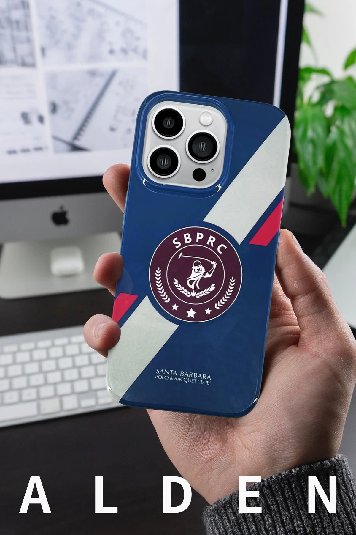Santa Barbara Polo Racquet Club Apple iPhone 14 Alden Telefon Kılıfı