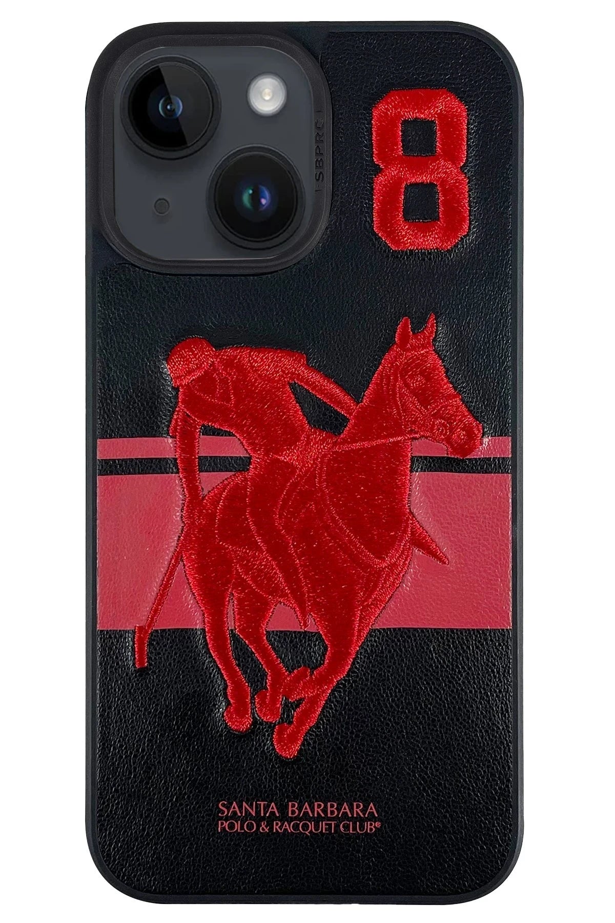 Santa Barbara Polo Racquet Club Apple iPhone 14 Garner Deri Telefon Kılıfı