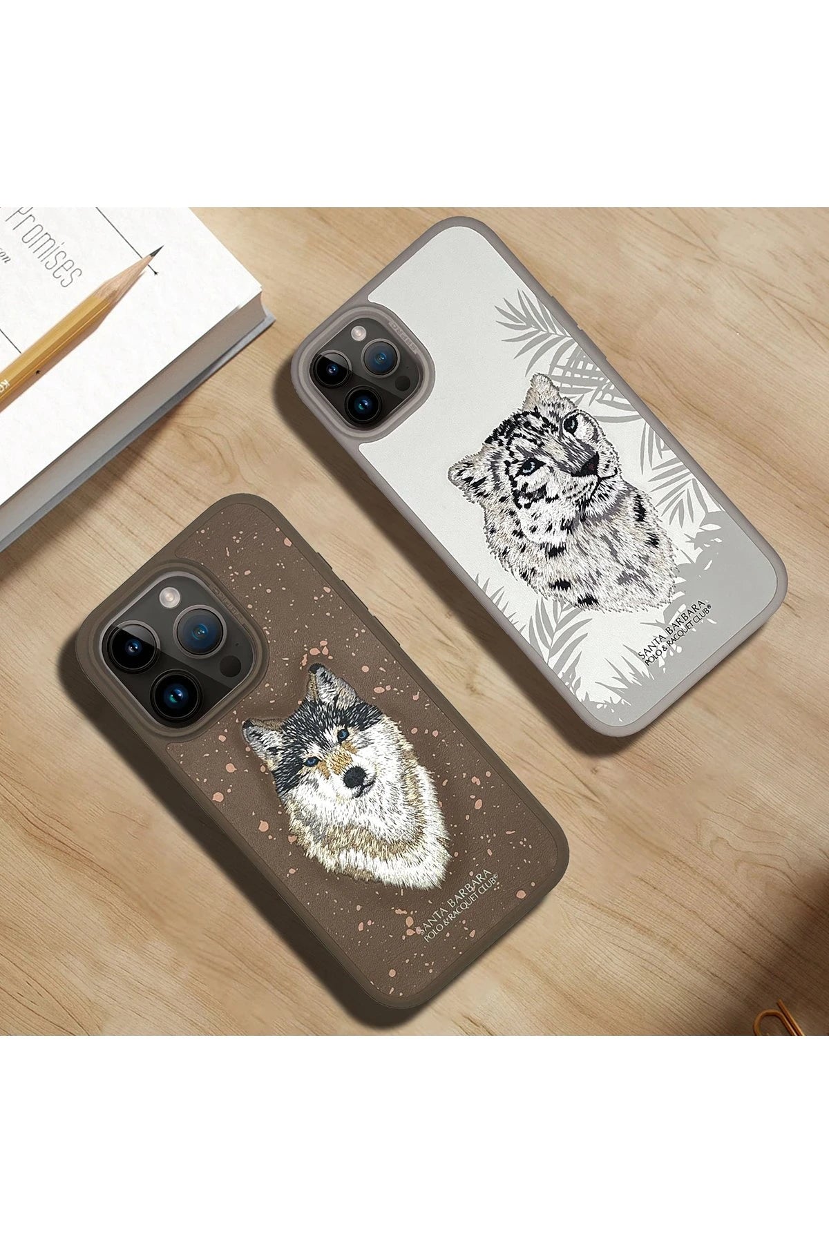 Santa Barbara Polo Racquet Club Apple iPhone 14 Savanna Telefon Kılıfı