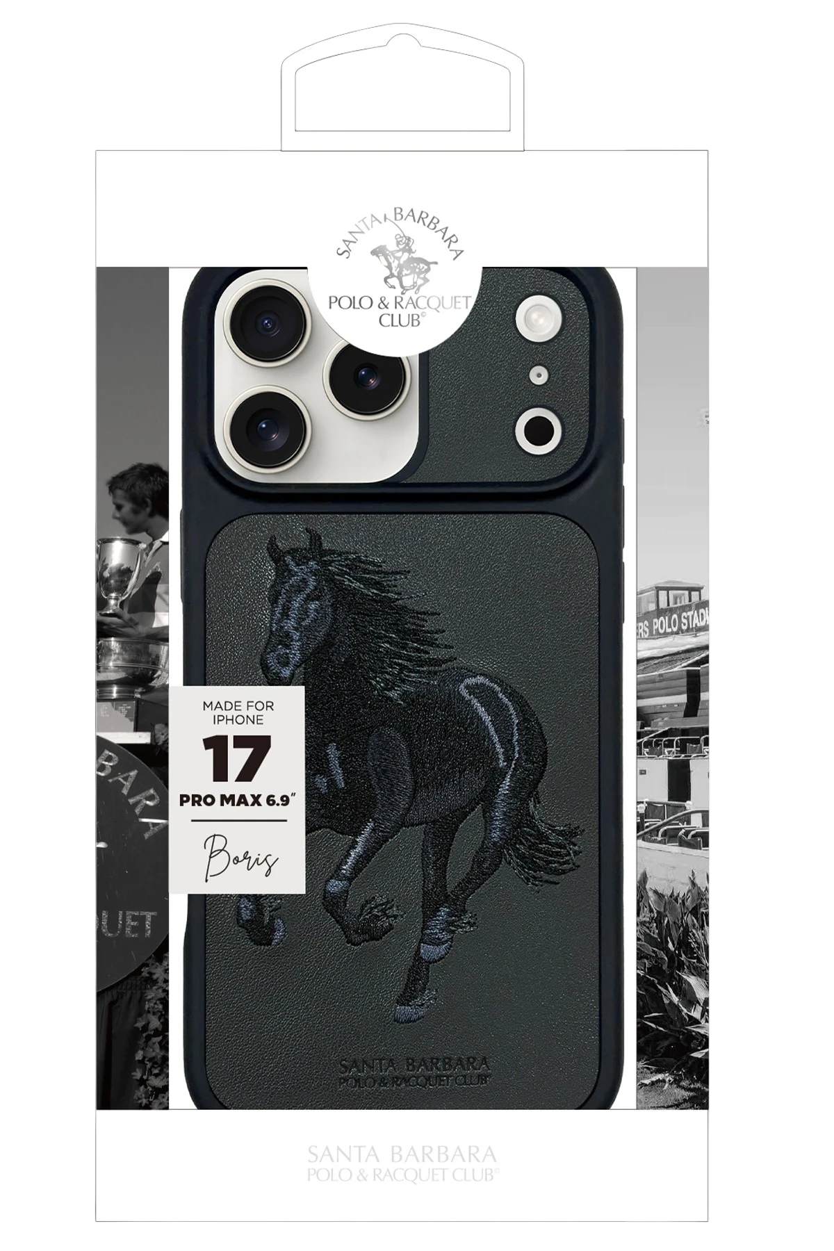 Santa Barbara Polo Racquet Club Apple iPhone 17 Pro Boris Telefon Kılıfı