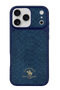 Santa Barbara Polo Racquet Club iPhone 17 Pro Max Knight Deri Telefon Kılıfı