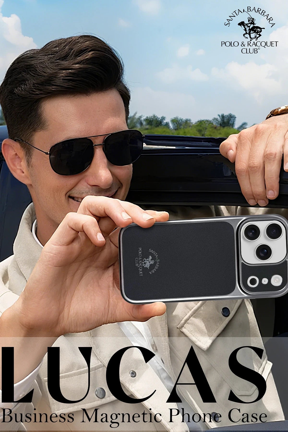Santa Barbara Polo Racquet Club Apple iPhone 17 Pro Max Lucas Telefon Kılıfı