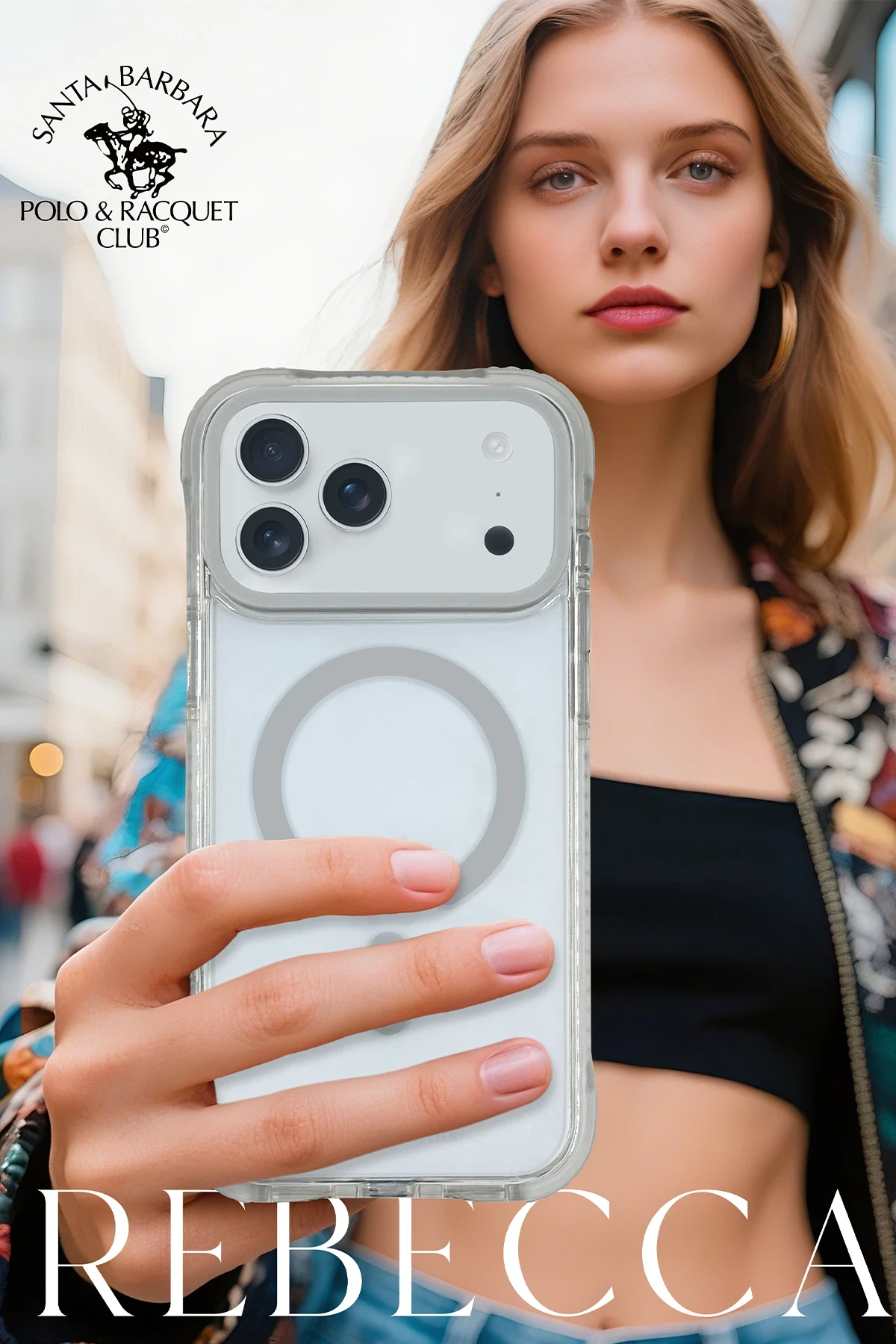 Santa Barbara Polo Racquet Club iPhone 17 Pro Max  Rebecca Magsafe Telefon Kılıfı