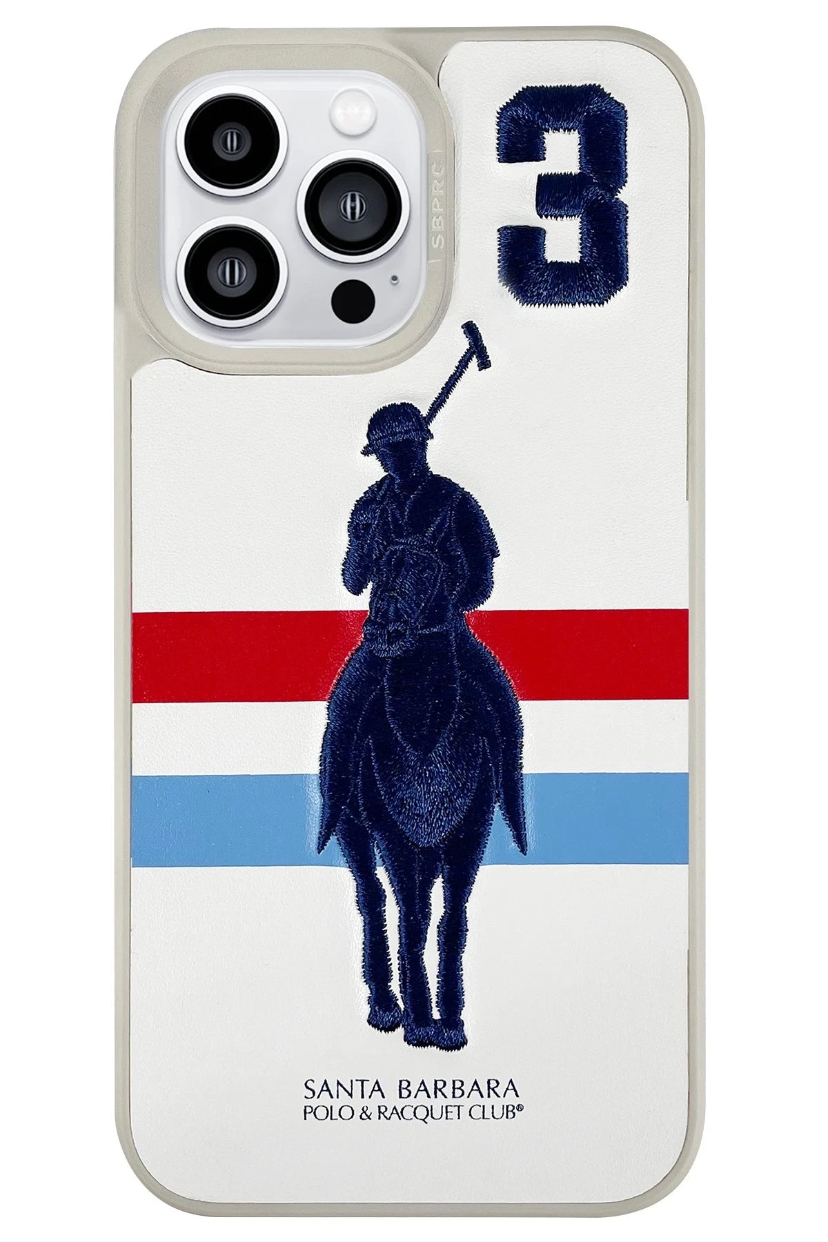 Santa Barbara Polo Racquet Club iPhone 13 Pro Garner Deri Telefon Kılıfı