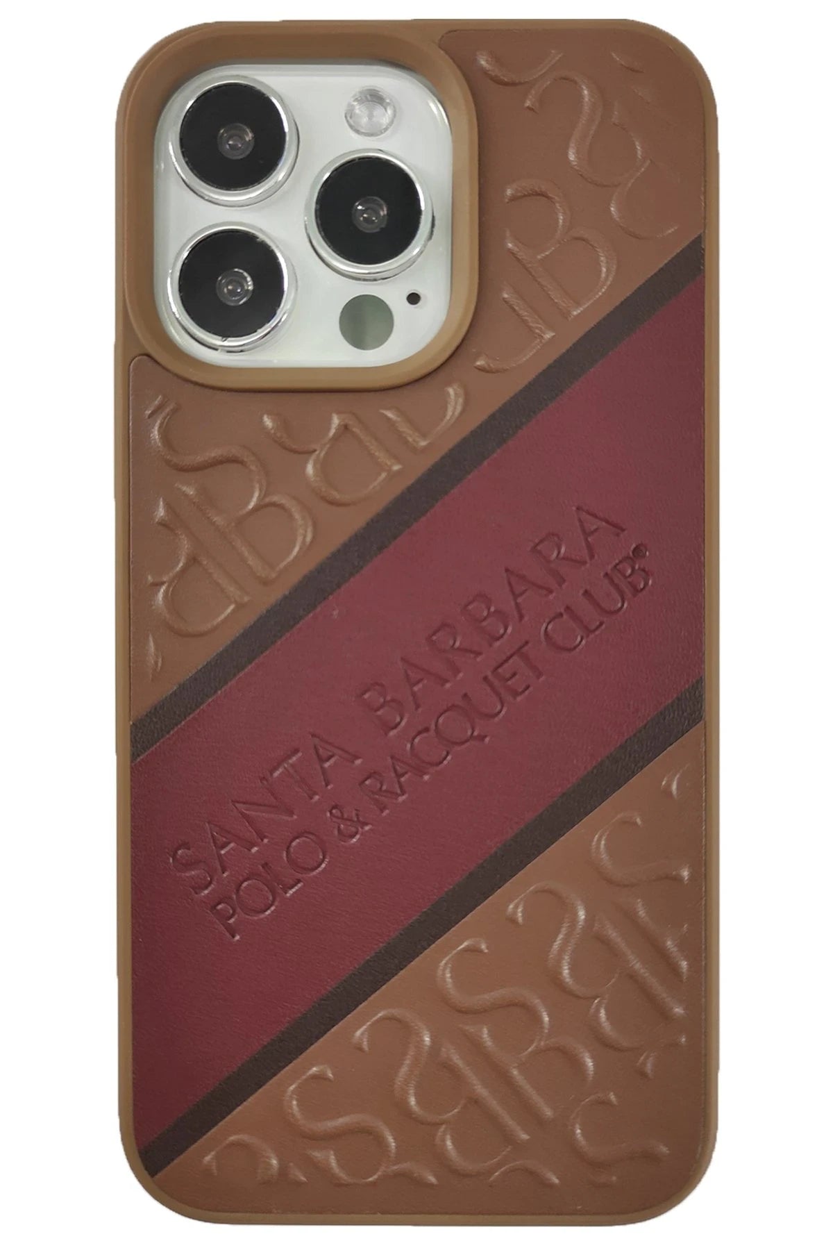 Santa Barbara Polo Racquet Club iPhone 13 Pro Max Franco Deri Telefon Kılıfı