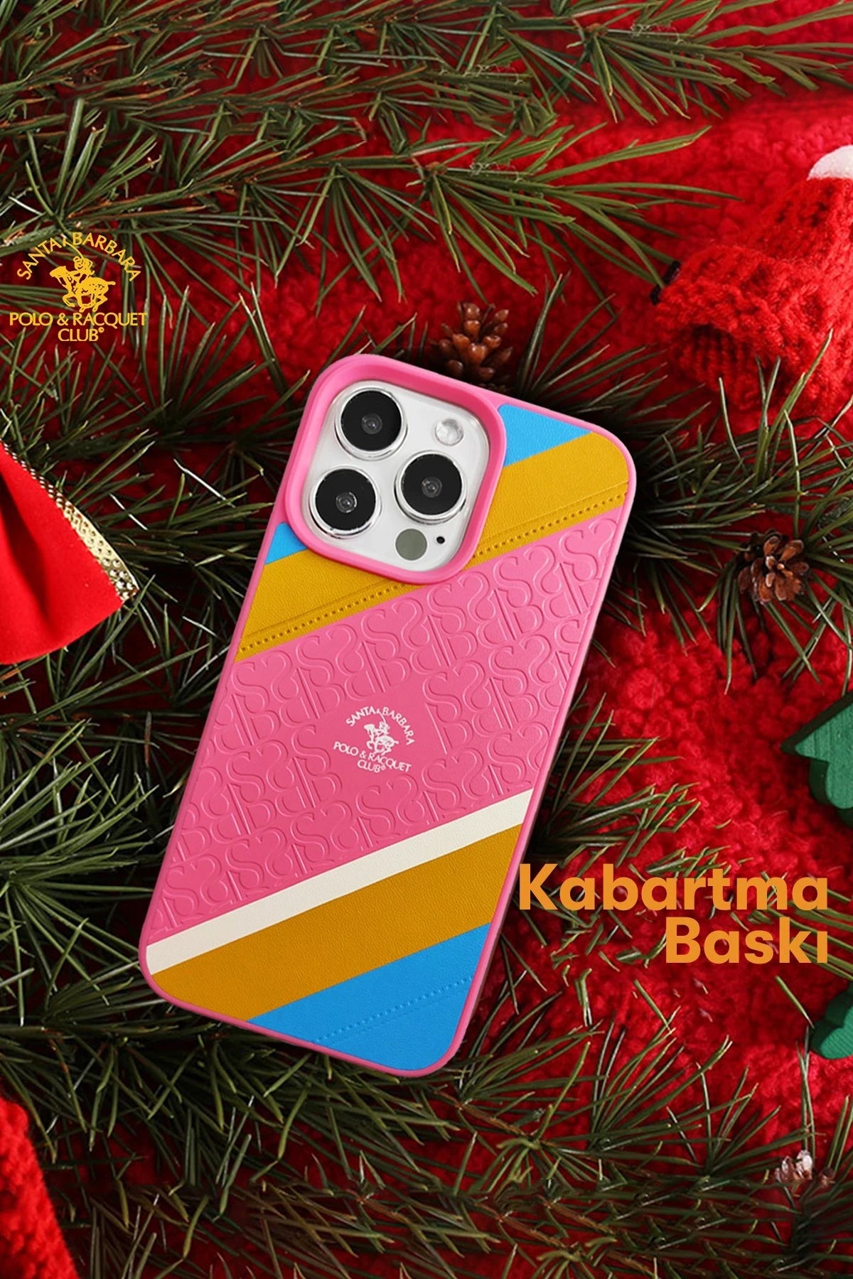 Santa Barbara Polo Racquet Club iPhone 13 Pro Max Franco Deri Telefon Kılıfı