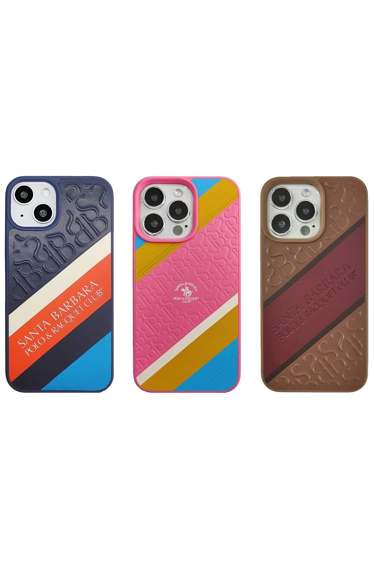 Santa Barbara Polo Racquet Club iPhone 13 Pro Max Franco Deri Telefon Kılıfı