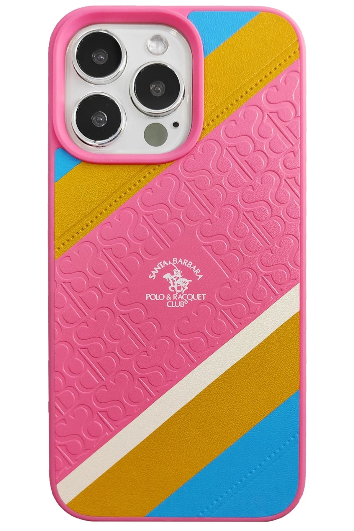 Santa Barbara Polo Racquet Club iPhone 13 Pro Max Franco Deri Telefon Kılıfı