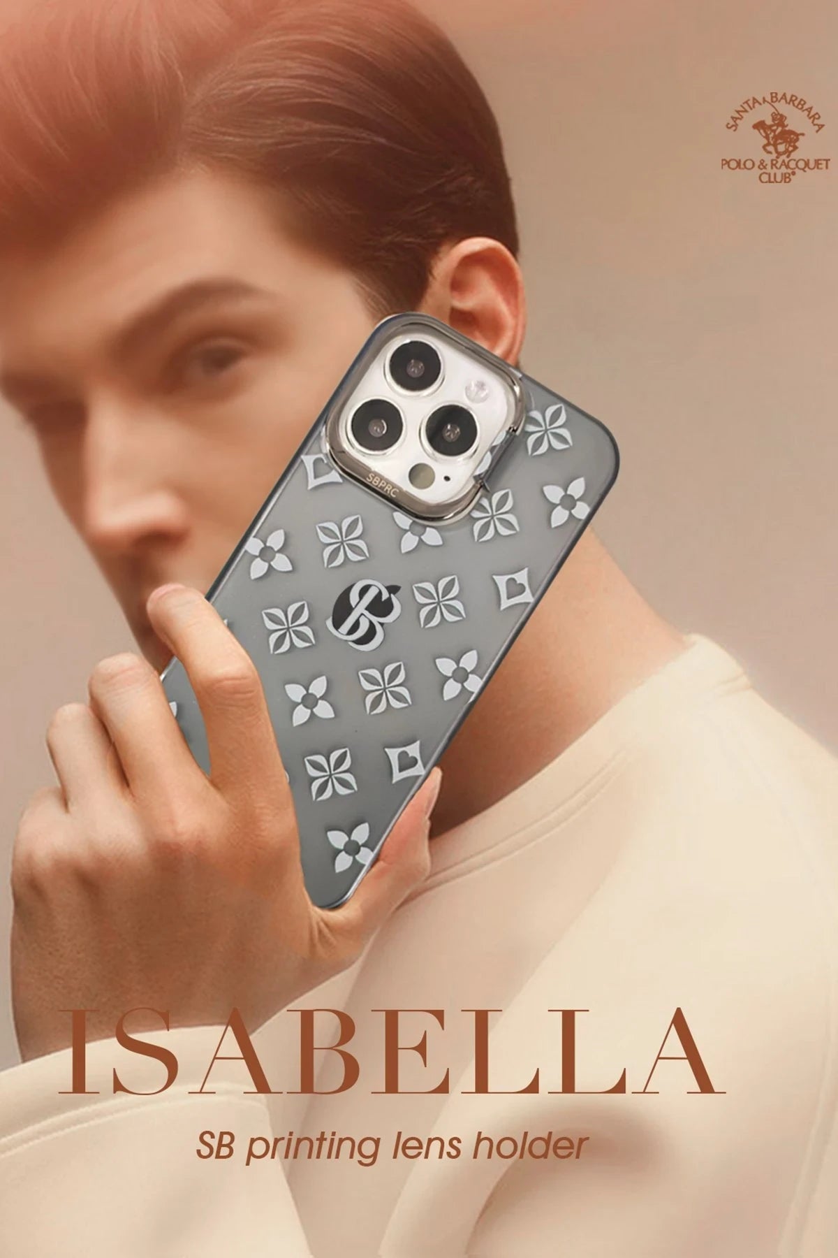 Santa Barbara Polo Racquet Club iPhone 13 Pro Max Isabella Stand Telefon Kılıfı