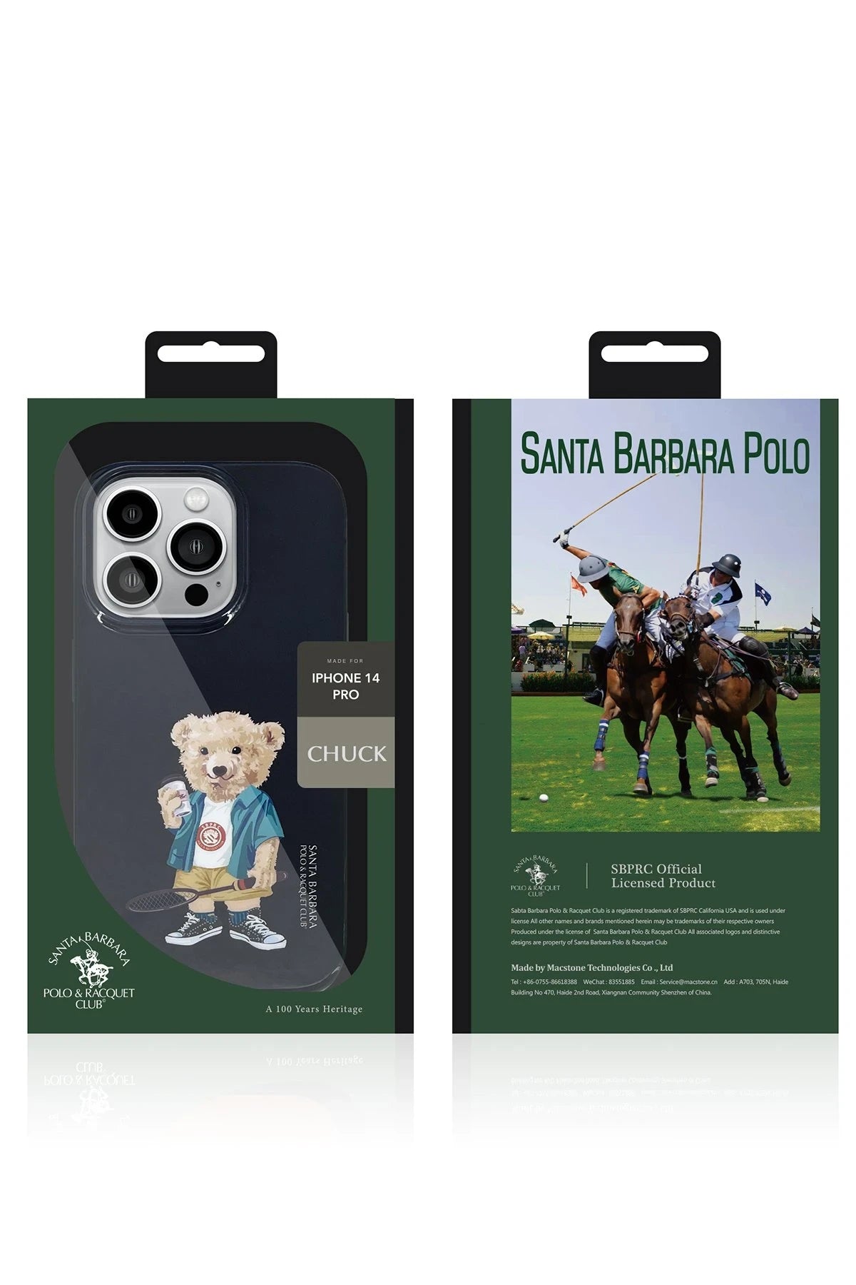 Santa Barbara Polo Racquet Club iPhone 14 Chuck Telefon Kılıfı