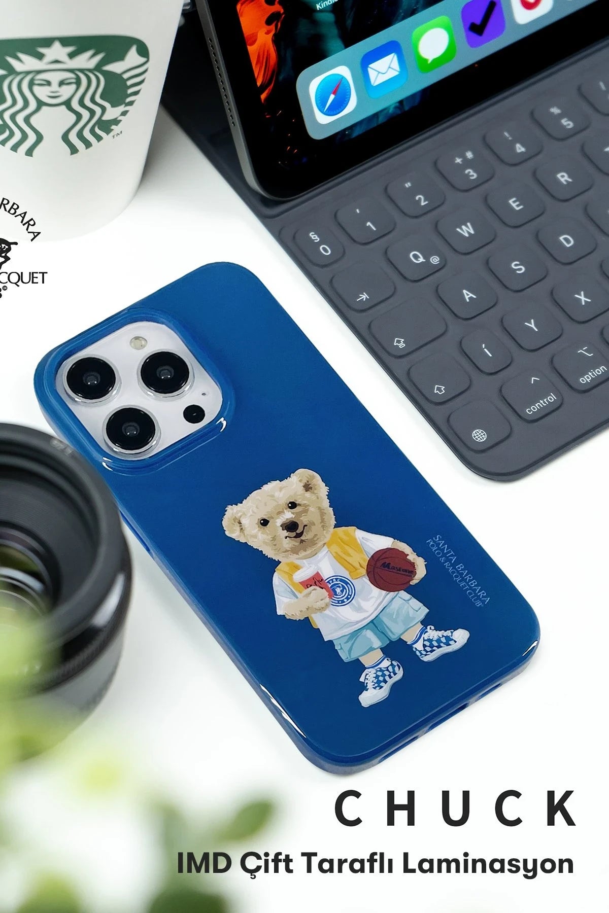 Santa Barbara Polo Racquet Club iPhone 14 Chuck Telefon Kılıfı