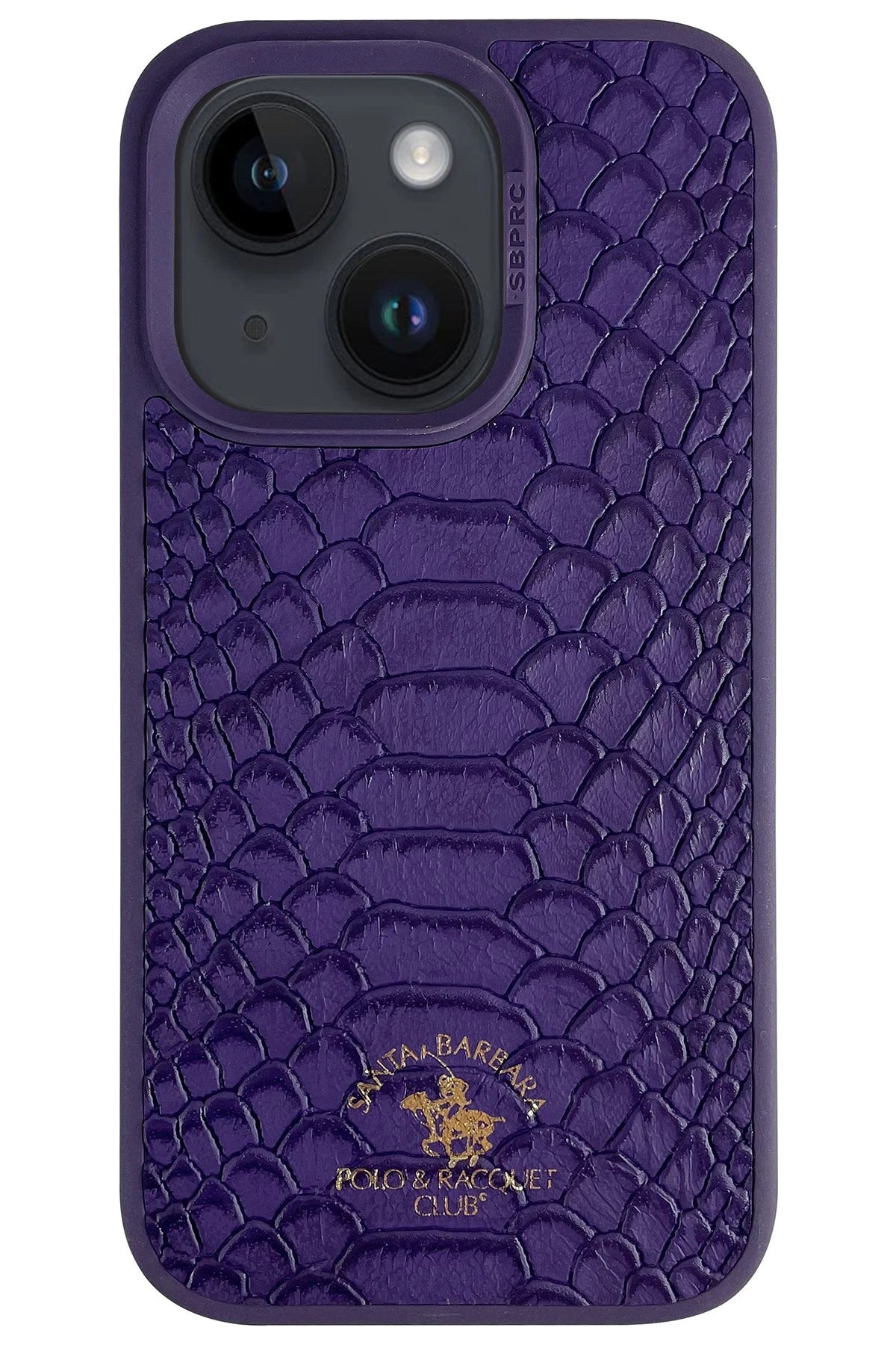 Santa Barbara Polo Racquet Club iPhone 14 Knight Deri Telefon Kılıfı