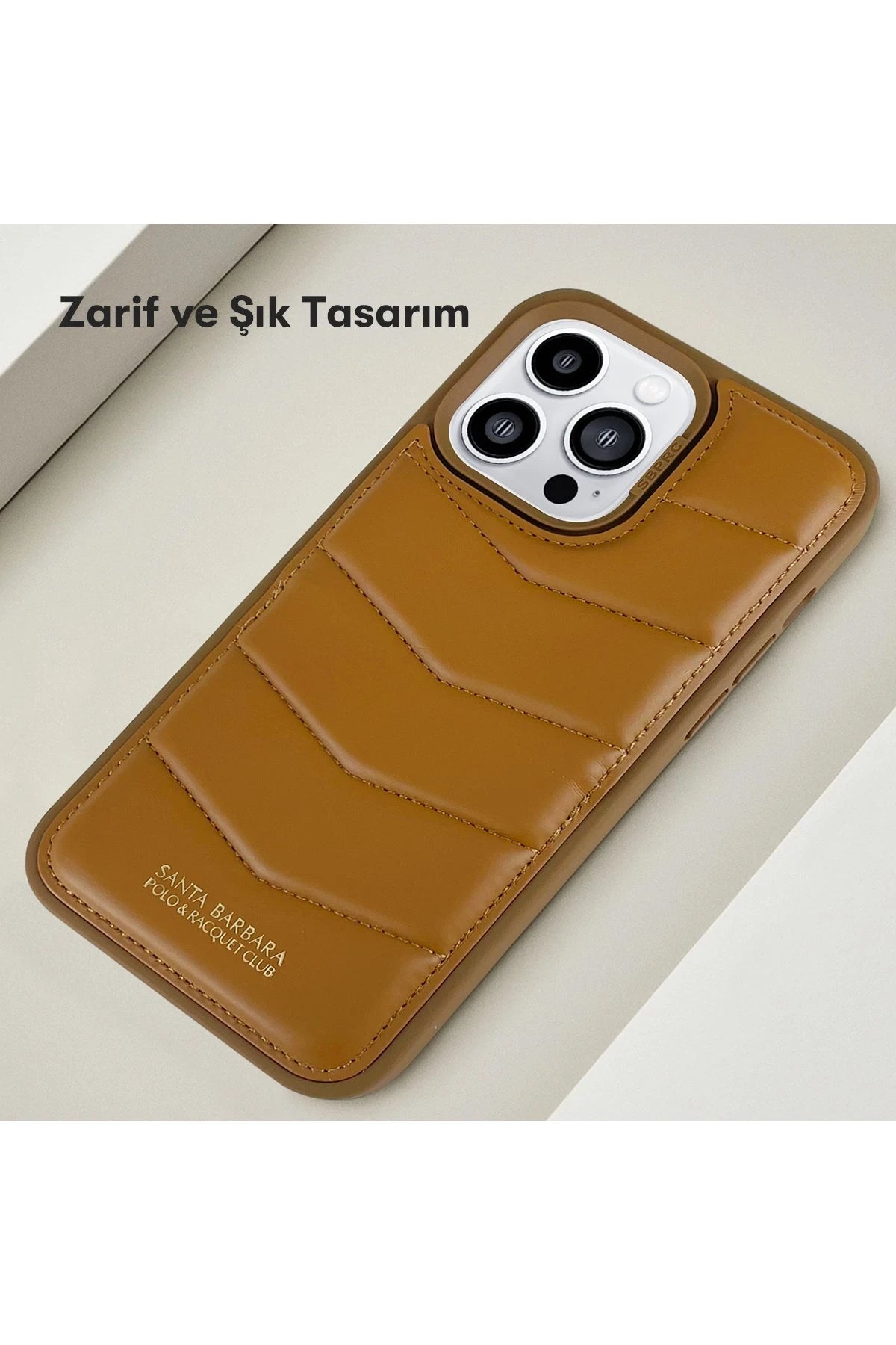 Santa Barbara Polo Racquet Club iPhone 15 Clyde Stand Telefon Kılıfı