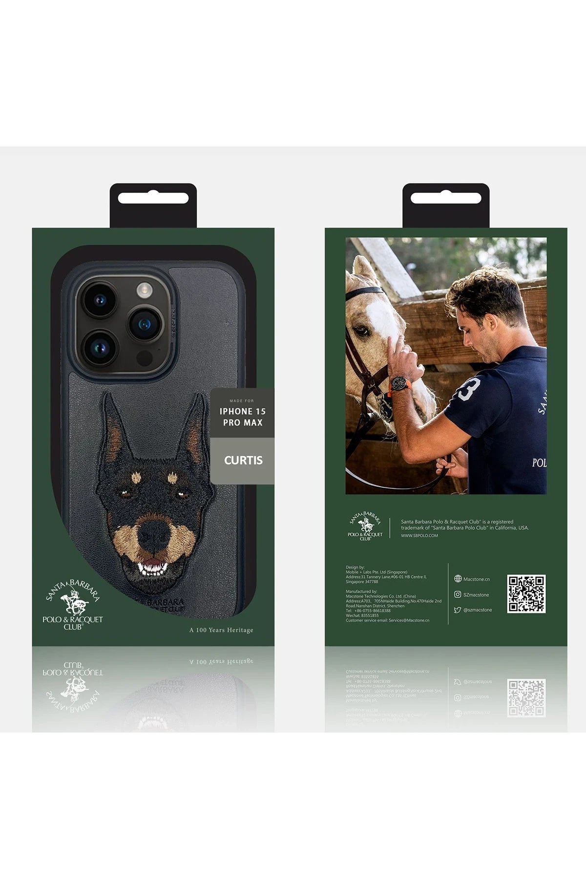 Santa Barbara Polo Racquet Club iPhone 15 Curtis Telefon Kılıfı