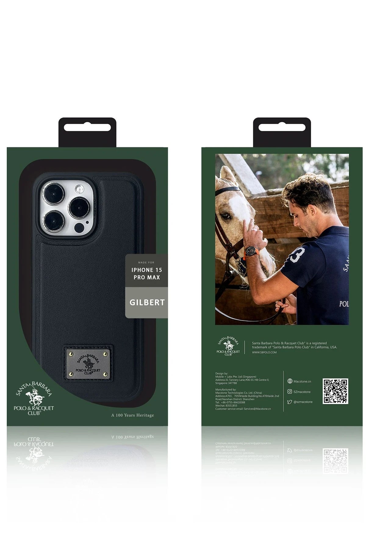 Santa Barbara Polo Racquet Club iPhone 15 Gilbert Telefon Kılıfı