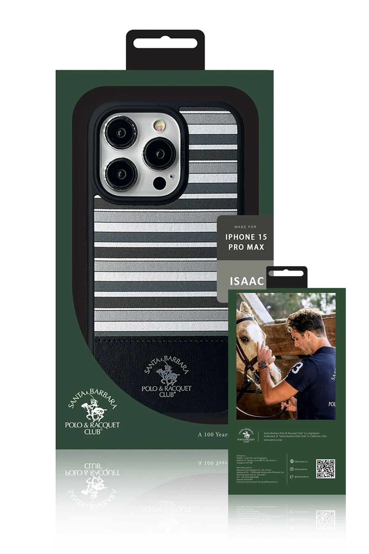 Santa Barbara Polo Racquet Club iPhone 15 Isaac Telefon Kılıfı