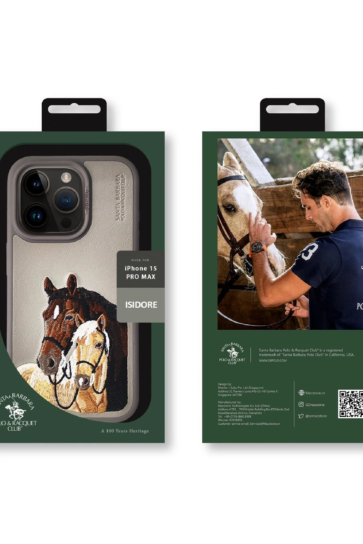 Santa Barbara Polo Racquet Club iPhone 15 Isidore Telefon Kılıfı