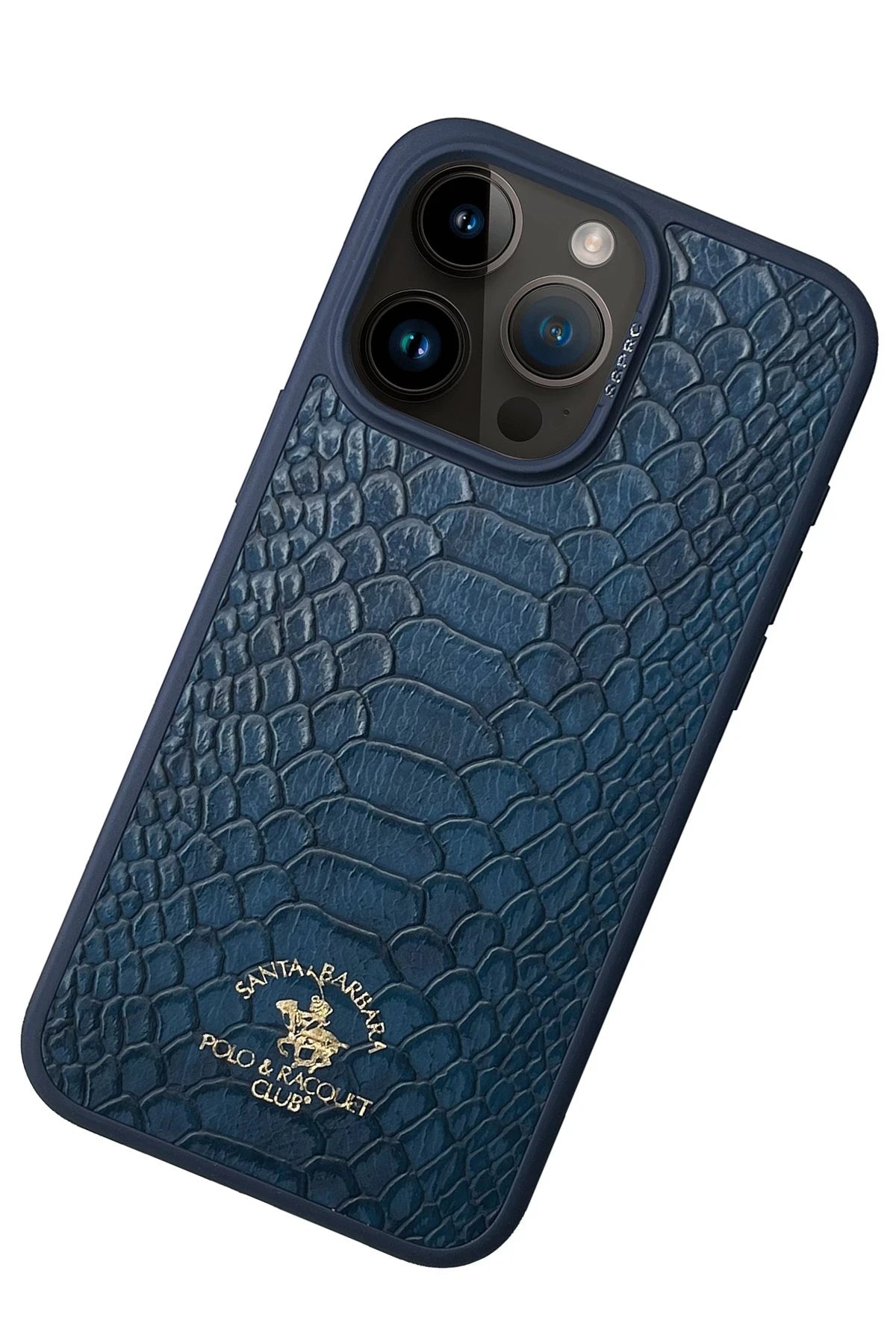 Santa Barbara Polo Racquet Club iPhone 15 Knight Deri Telefon Kılıfı