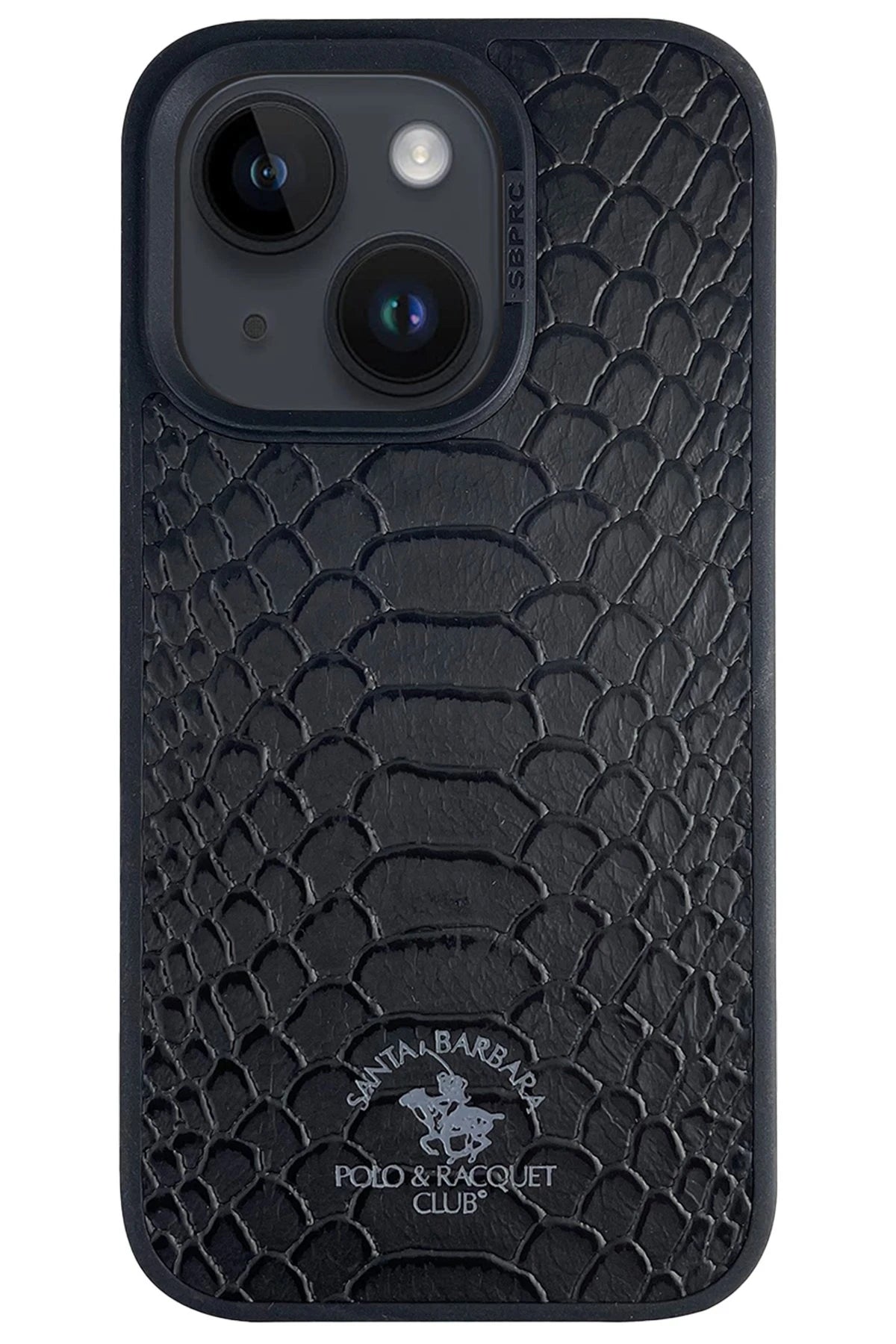 Santa Barbara Polo Racquet Club iPhone 15 Knight Deri Telefon Kılıfı