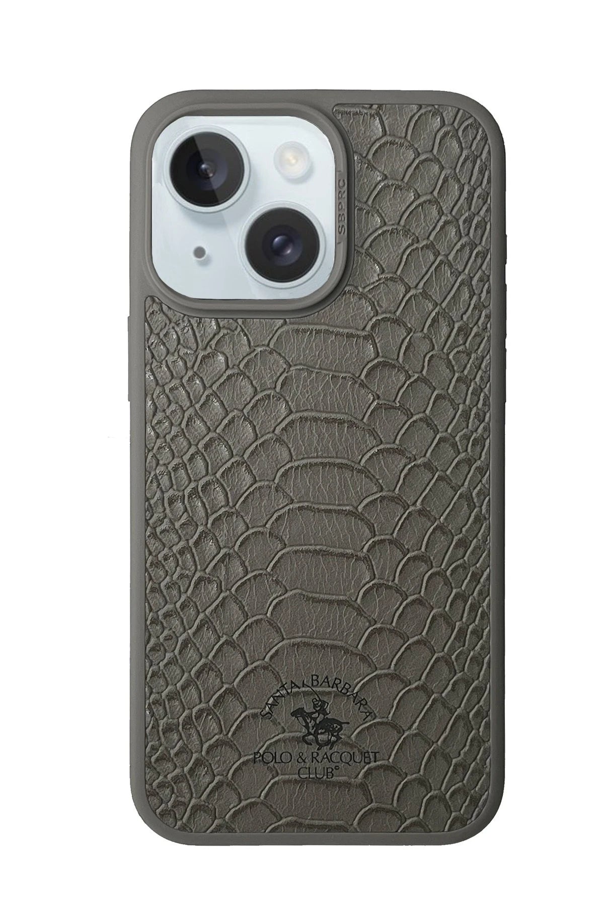 Santa Barbara Polo Racquet Club iPhone 15 Knight Deri Telefon Kılıfı
