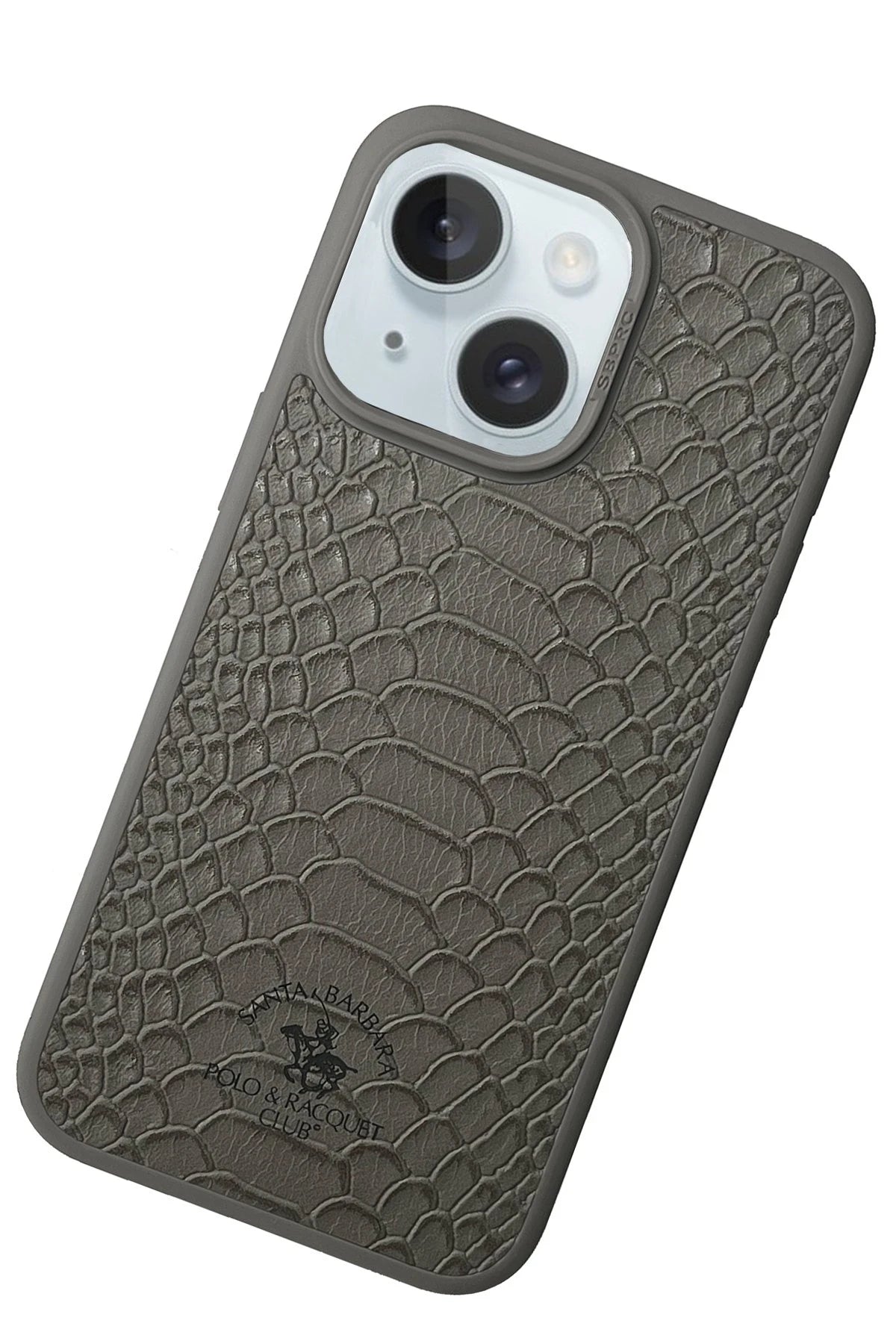 Santa Barbara Polo Racquet Club iPhone 15 Knight Deri Telefon Kılıfı