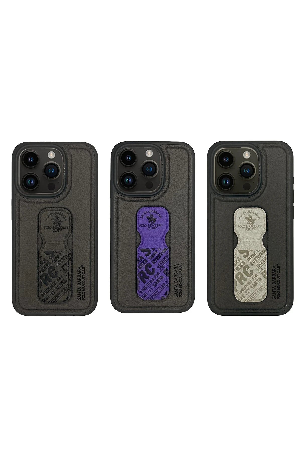 Santa Barbara Polo Racquet Club iPhone 15 Pro Blaise Stand Telefon Kılıfı