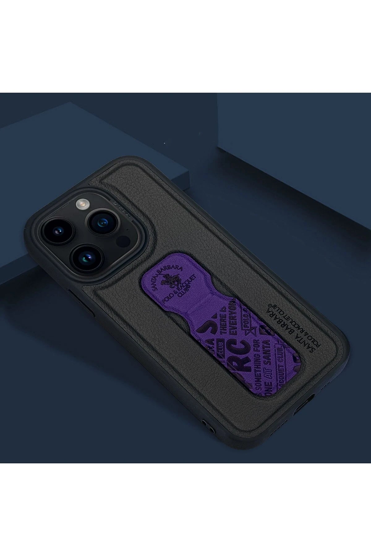 Santa Barbara Polo Racquet Club iPhone 15 Pro Blaise Stand Telefon Kılıfı