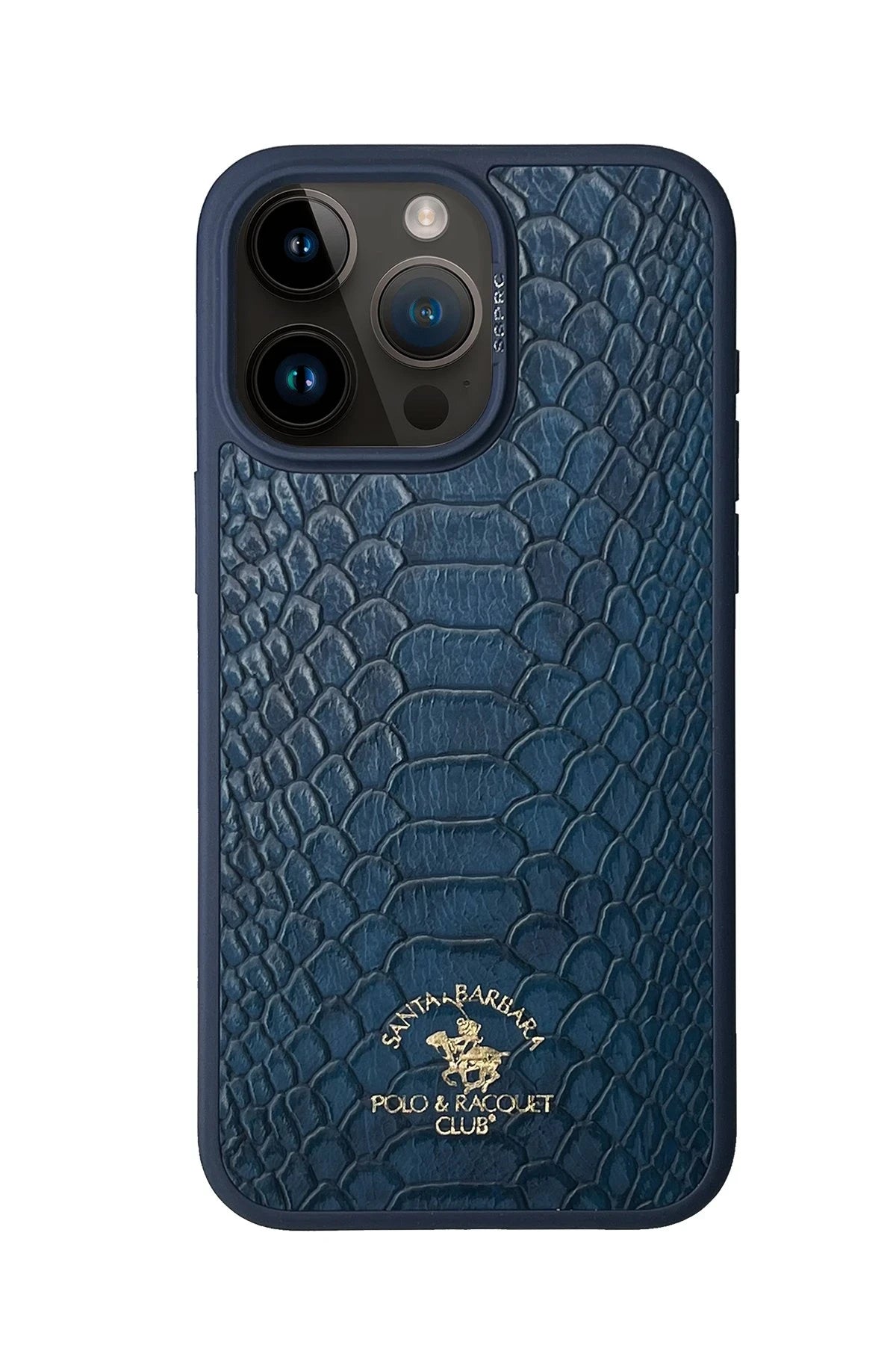 Santa Barbara Polo Racquet Club iPhone 15 Pro Max Knight Deri Telefon Kılıfı