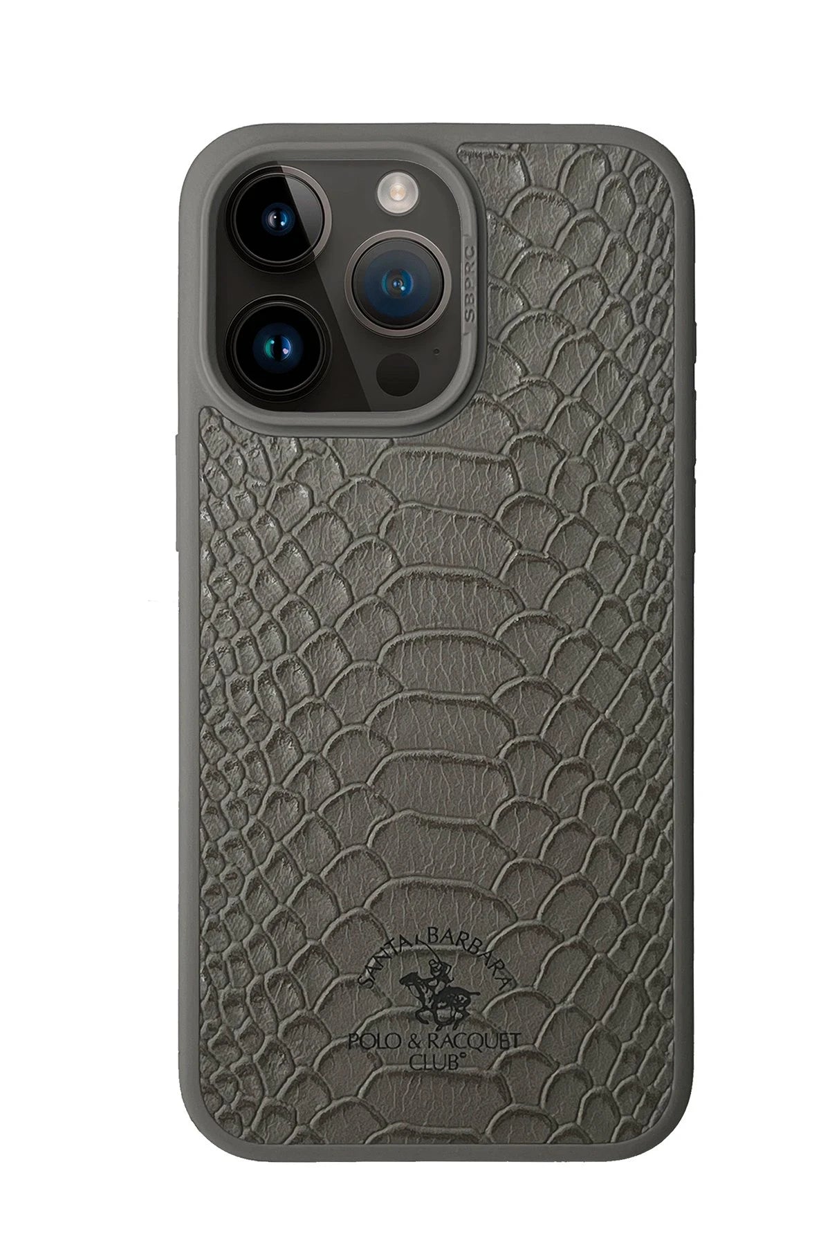 Santa Barbara Polo Racquet Club iPhone 15 Pro Max Knight Deri Telefon Kılıfı