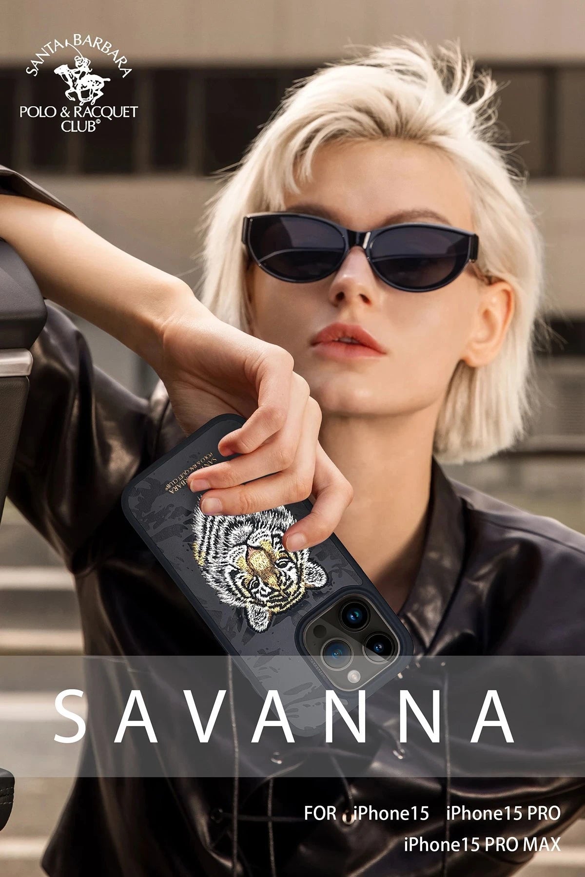 Santa Barbara Polo Racquet Club iPhone 15 Pro Savanna Telefon Kılıfı