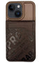 Santa Barbara Polo Racquet Club iPhone 15 Timothy Cüzdanlı Standlı Telefon Kılıfı