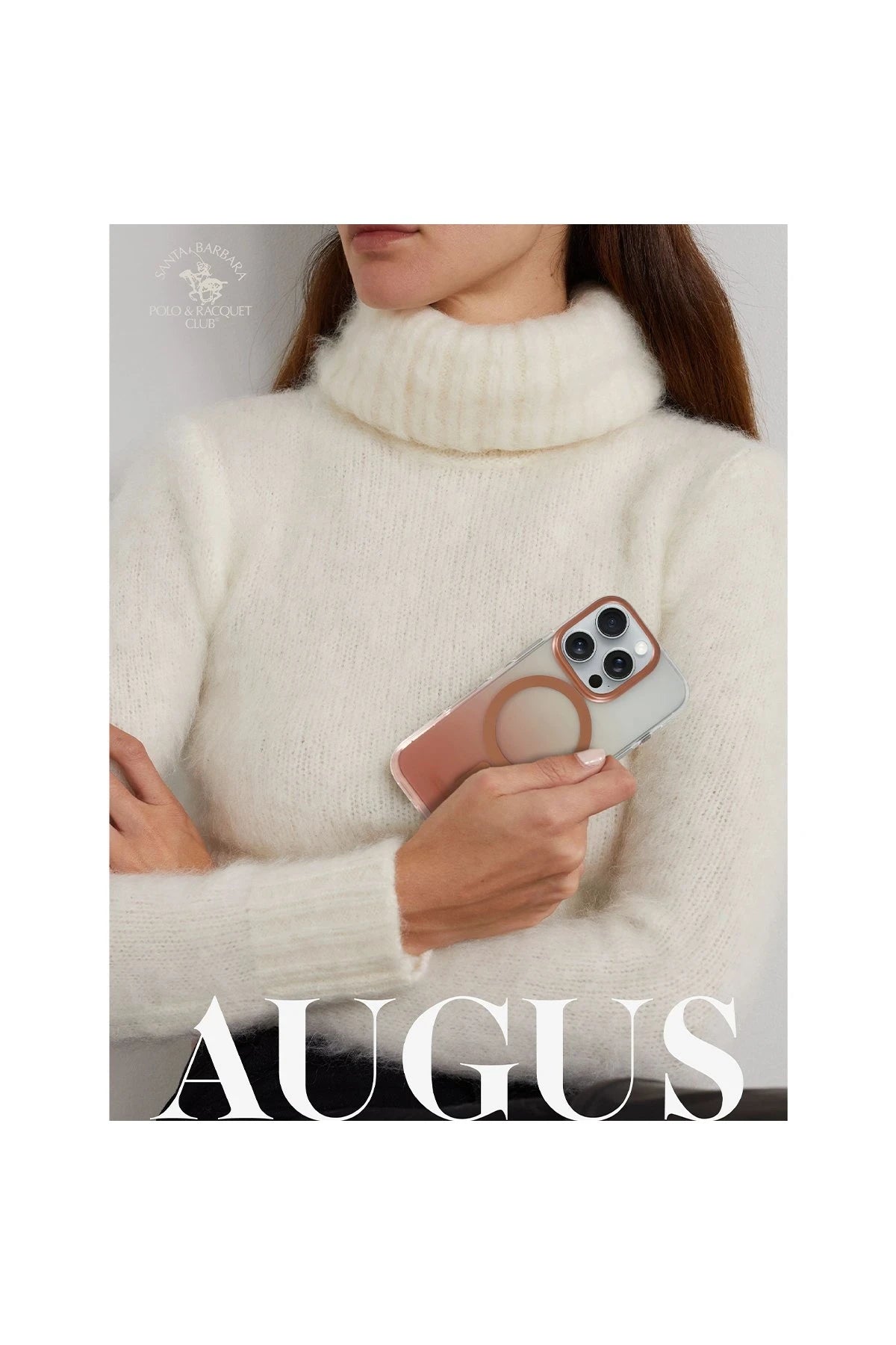 Santa Barbara Polo Racquet Club iPhone 16 Plus Augus Magsafe Kapak