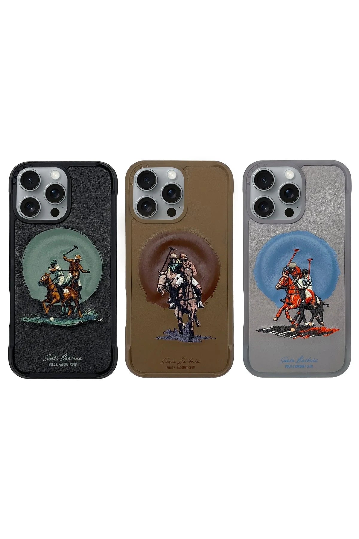 Santa Barbara Polo Racquet Club iPhone 16 Pro Max Aubrey Magsafe Telefon Kılıfı