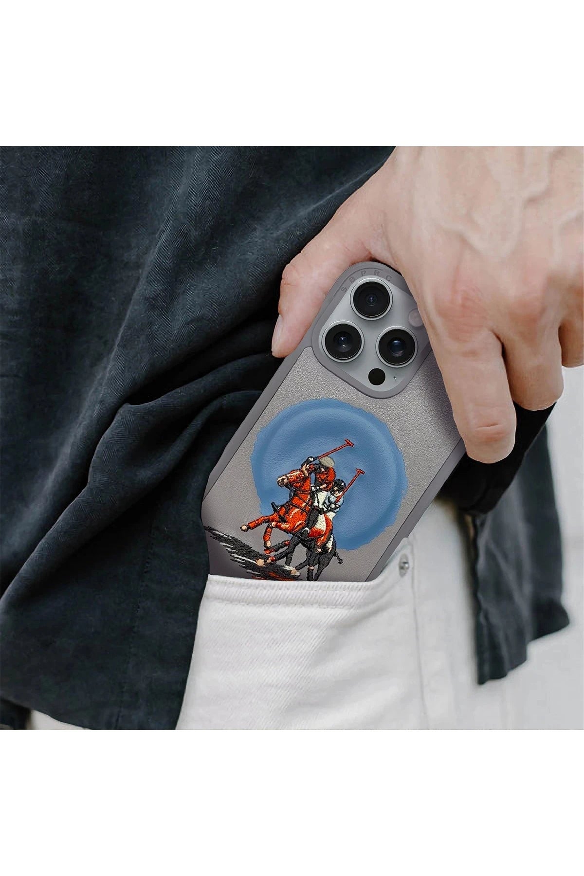 Santa Barbara Polo Racquet Club iPhone 16 Pro Max Aubrey Magsafe Telefon Kılıfı