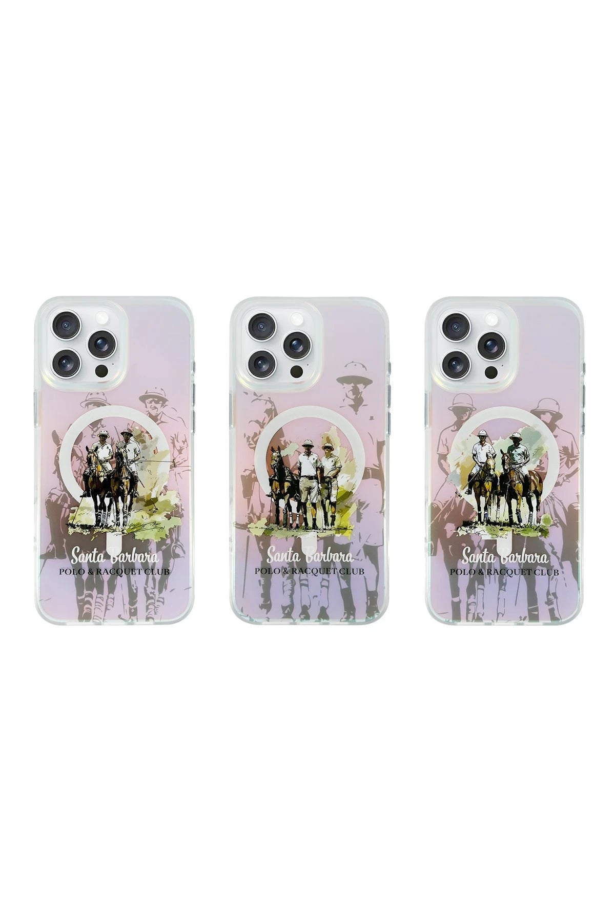 Santa Barbara Polo Racquet Club iPhone 16 Pro Max Carter Magsafe Telefon Kılıfı