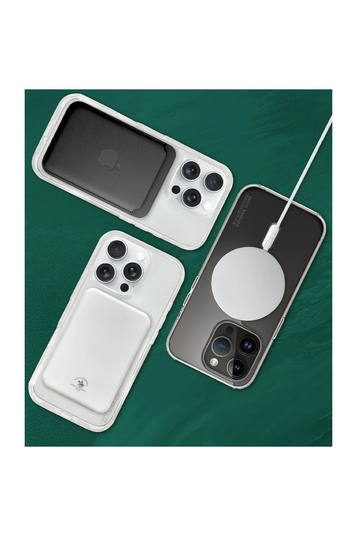 Santa Barbara Polo Racquet Club iPhone 16 Pro Max Elroy Magsafe Telefon Kılıfı