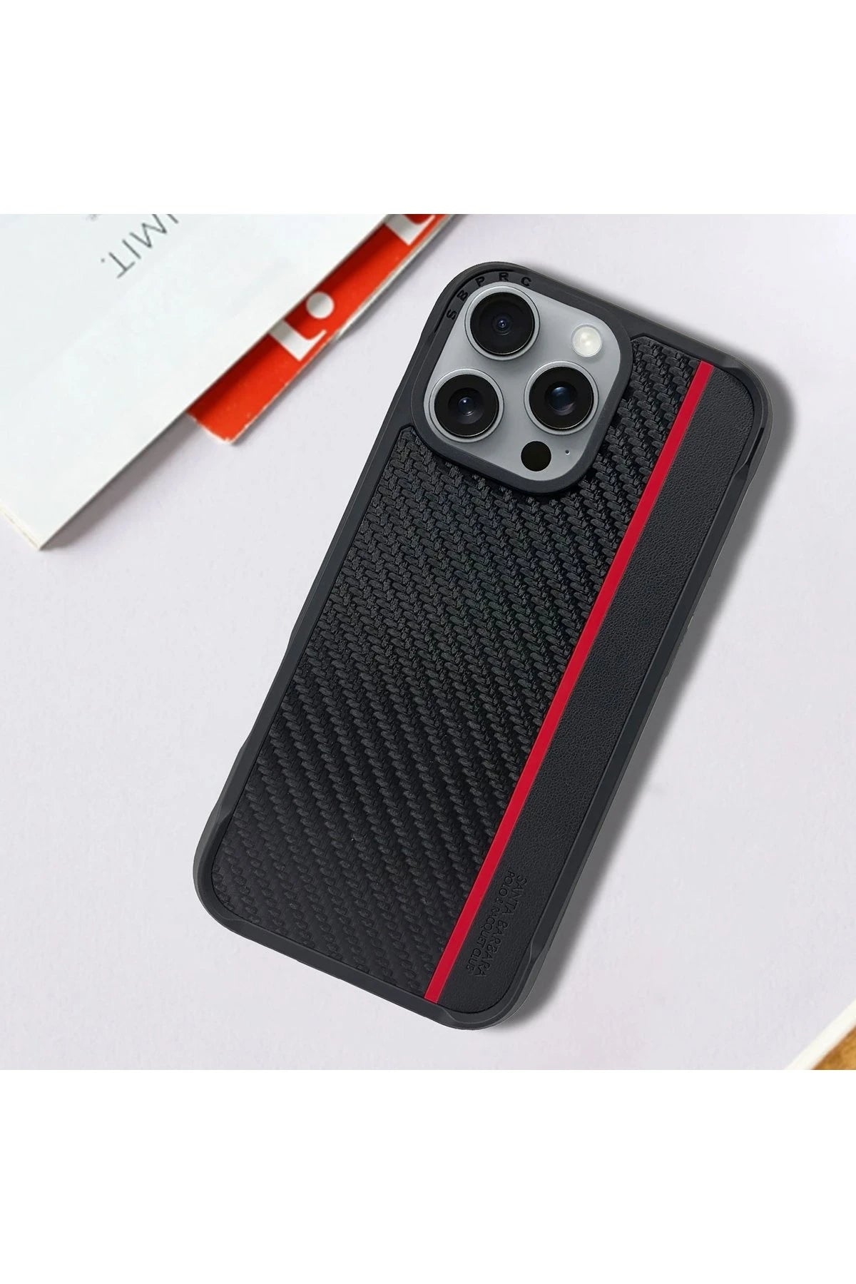 Santa Barbara Polo Racquet Club iPhone 16 Pro Max Hazel Karbon Set Telefon Kılıfı