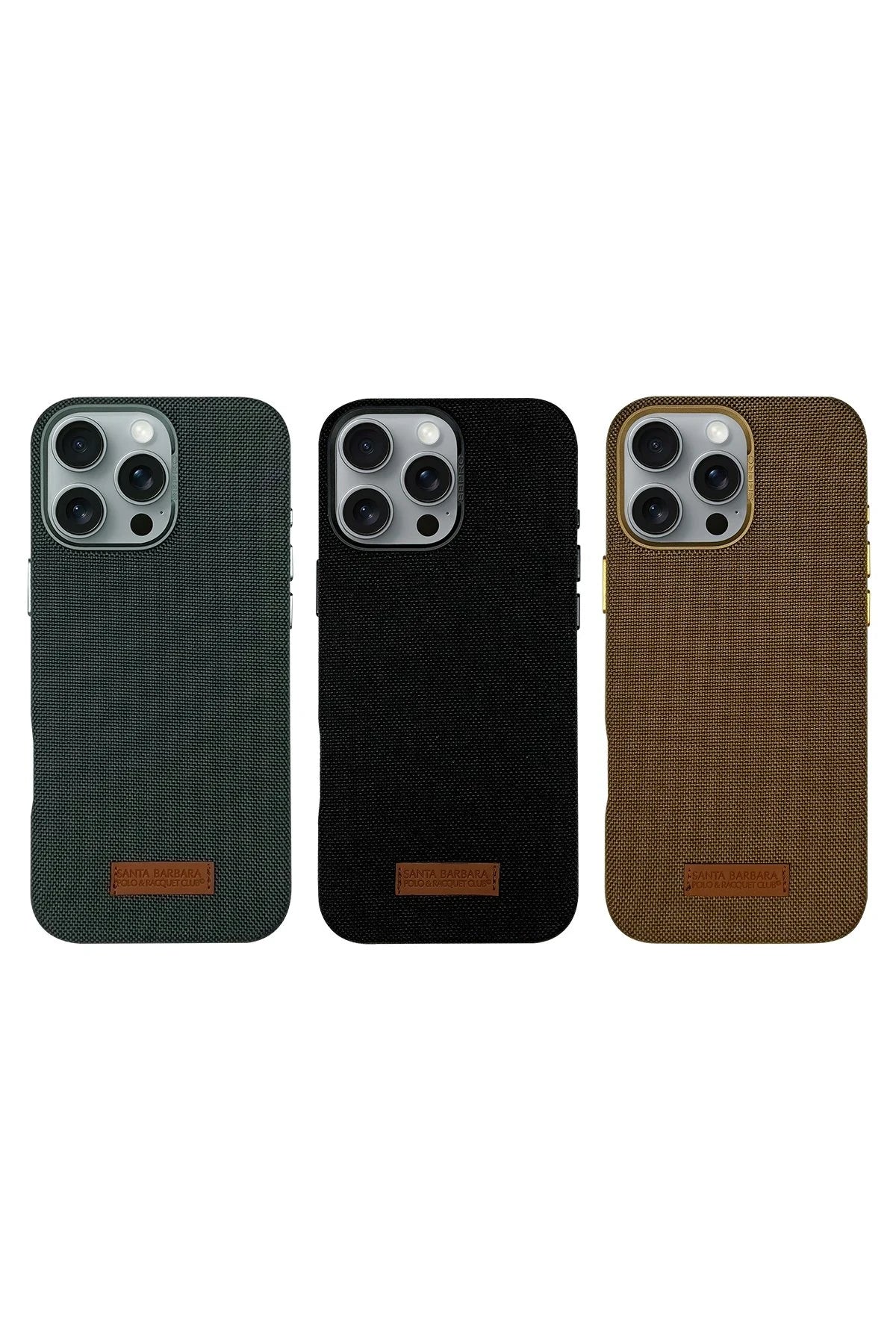 Santa Barbara Polo Racquet Club iPhone 16 Pro Max Leonard Magsafe Telefon Kılıfı