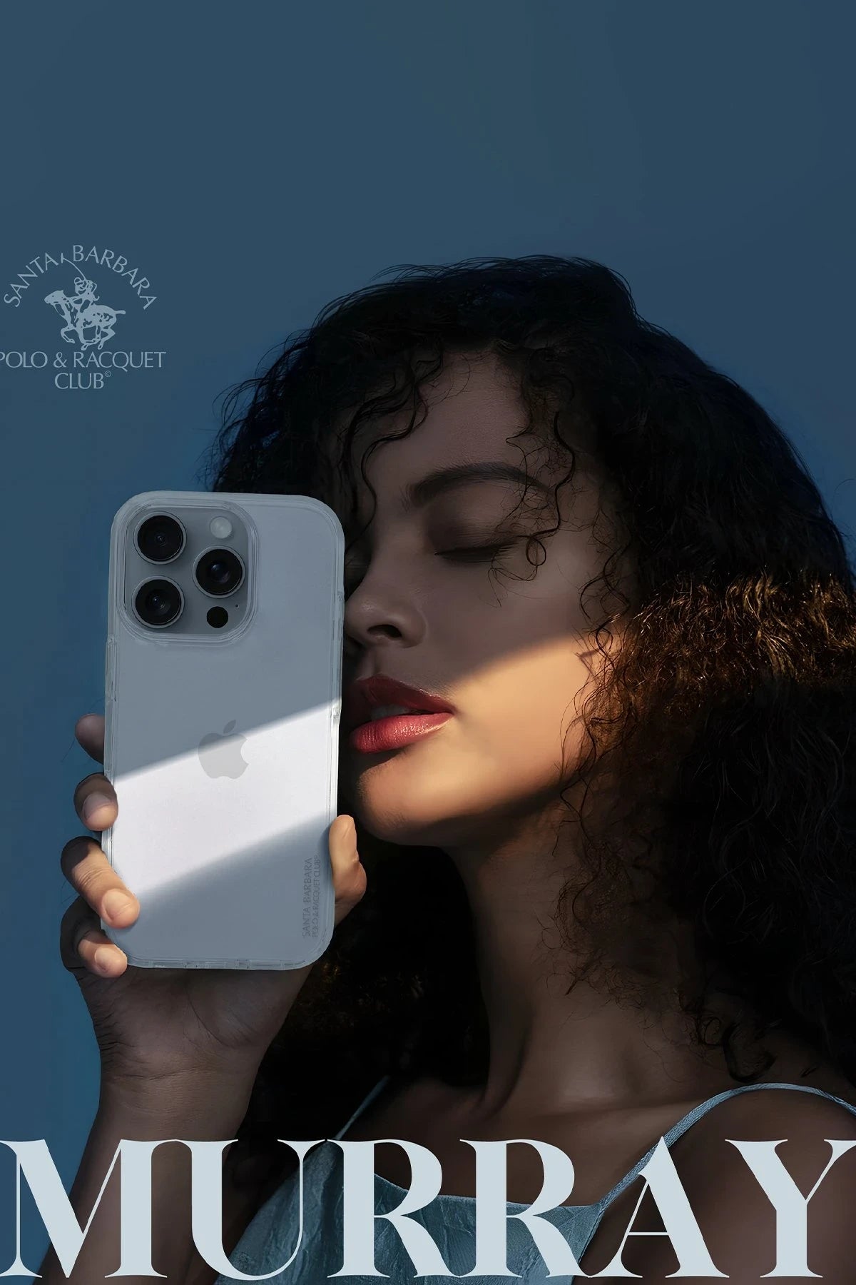 Santa Barbara Polo Racquet Club iPhone 16 Pro Max Murray Şeffaf Telefon Kılıfı