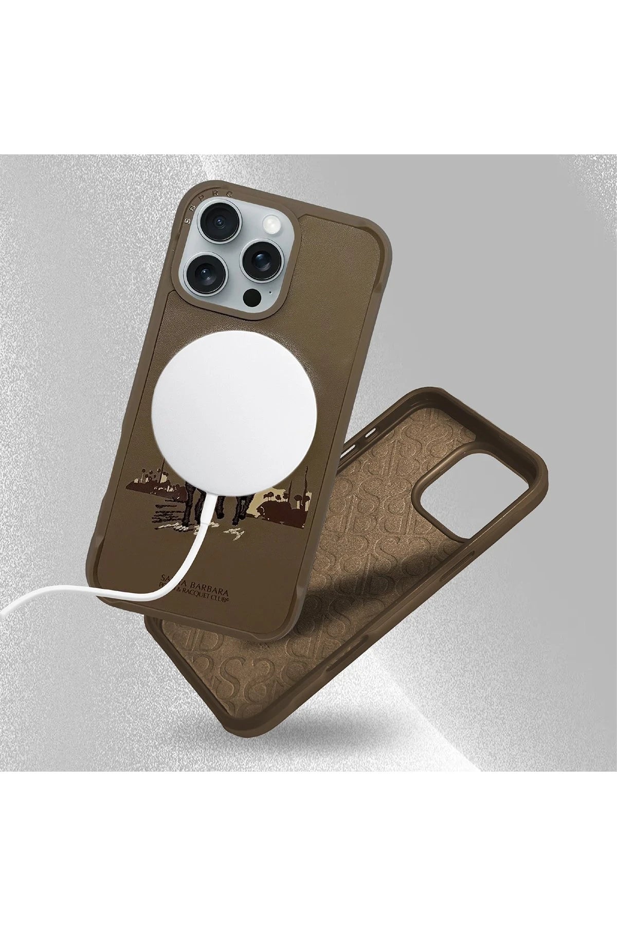 Santa Barbara Polo Racquet Club iPhone 16 Pro Max Virgil Magsafe Telefon Kılıfı