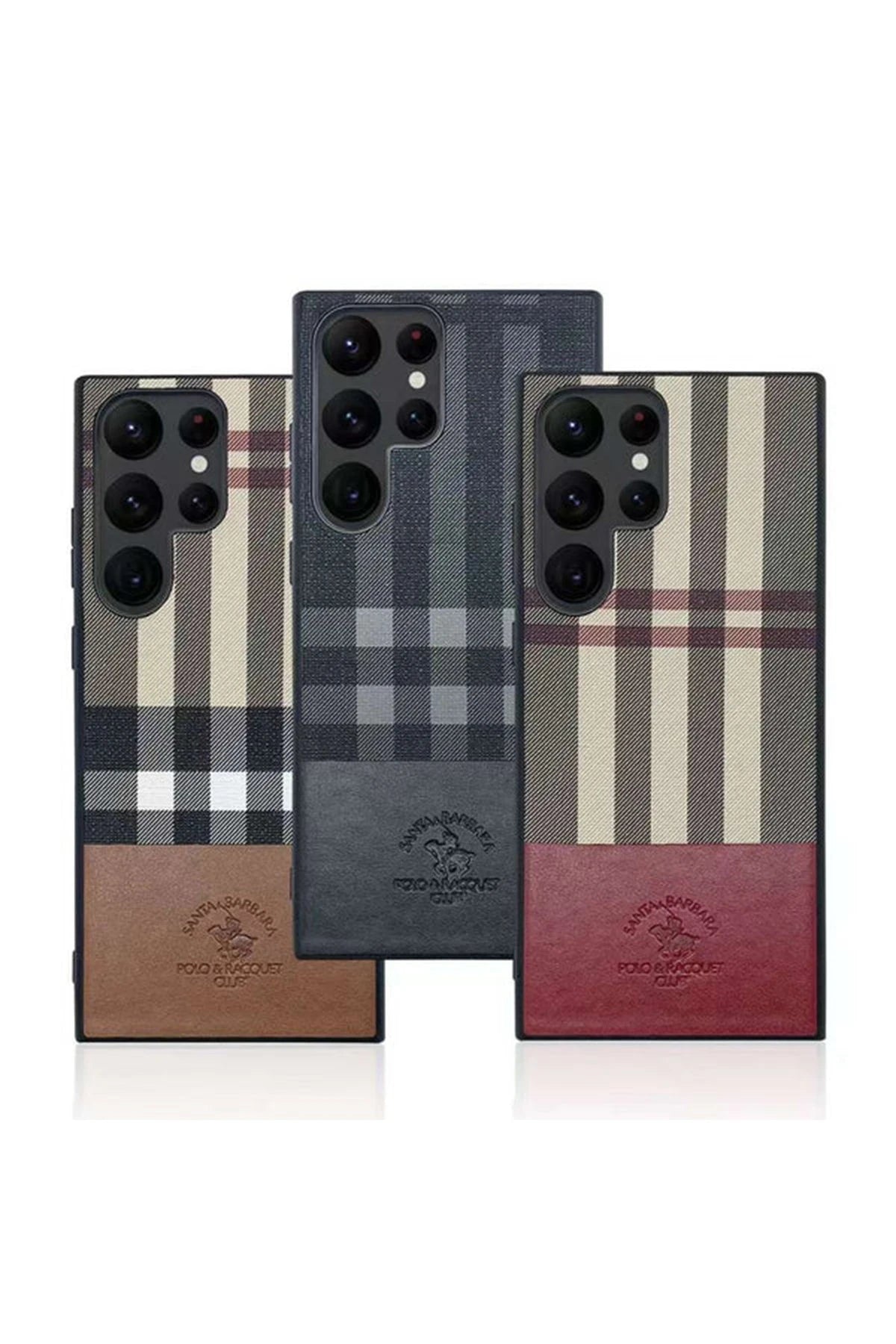 Santa Barbara Polo Racquet Club Samsung Galaxy S23 Plaid Kapak