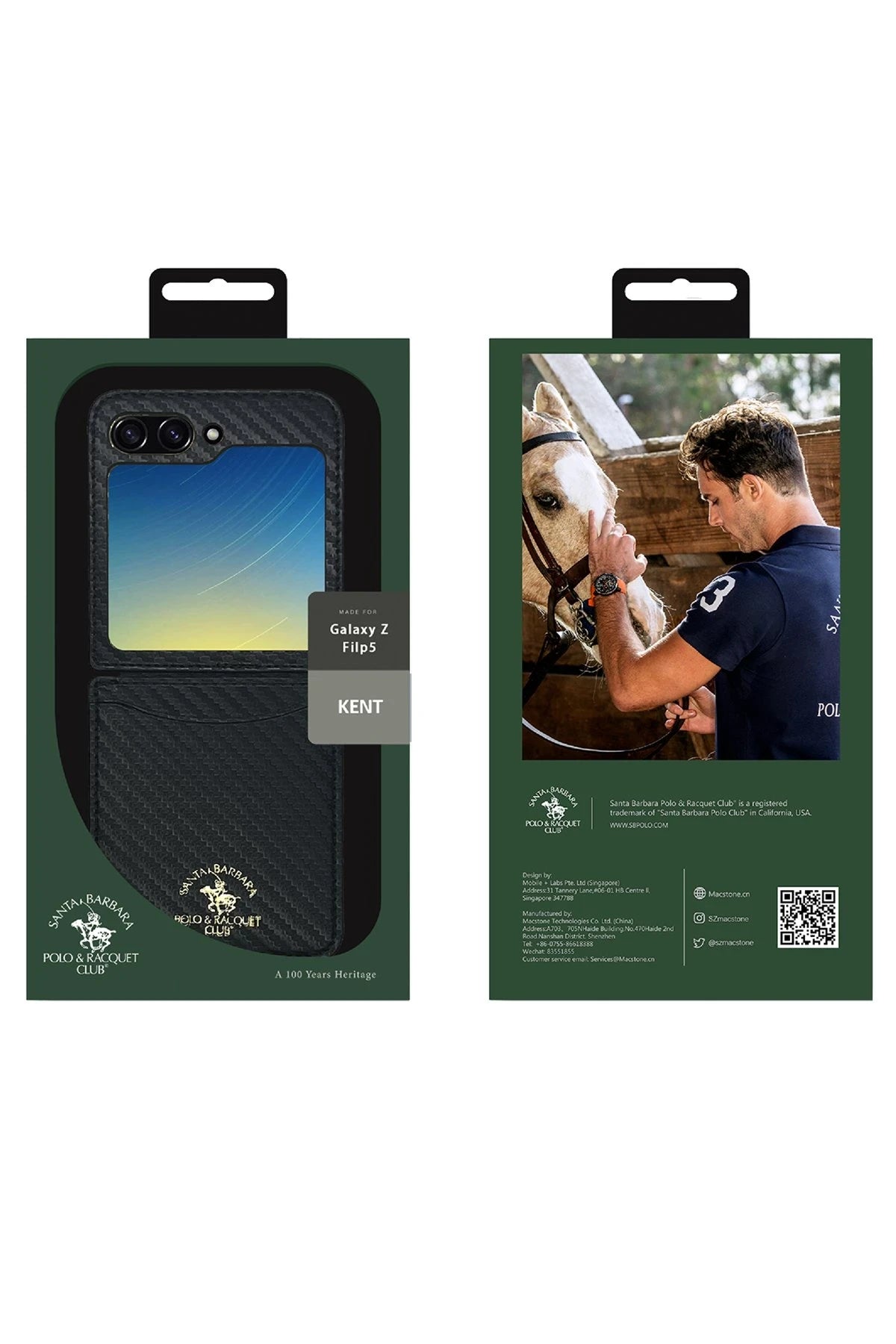 Santa Barbara Polo Racquet Club Samsung Galaxy Z Flip 5 Kent Telefon Kılıfı