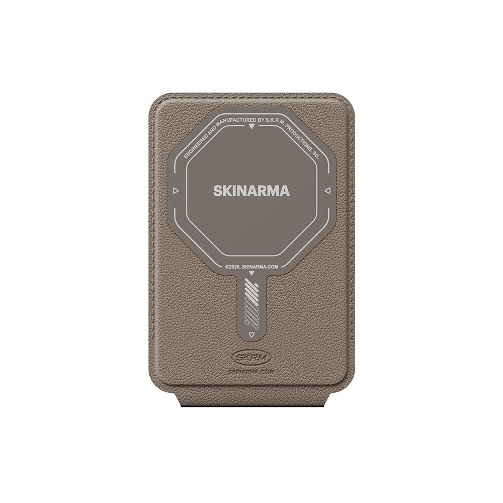 Skinarma Axis Serisi Foldable Stand Özellikli Deri Tasarımlı Kartlık