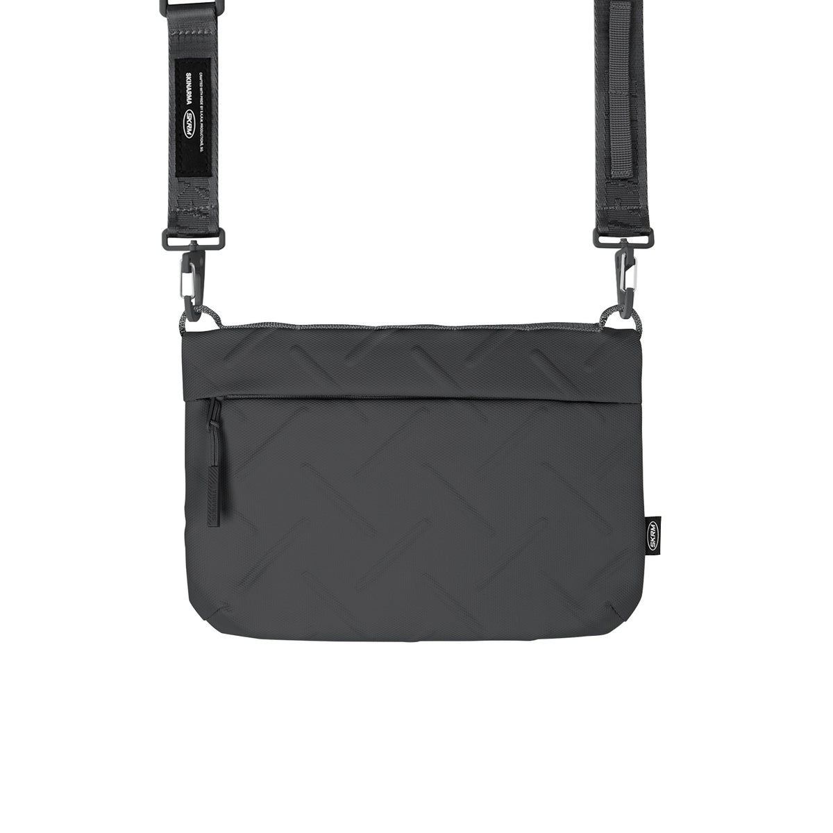 Skinarma Satchel Juno Desenli Naylon Scout Bilek Askı Kayışlı Aksesuar Çantası