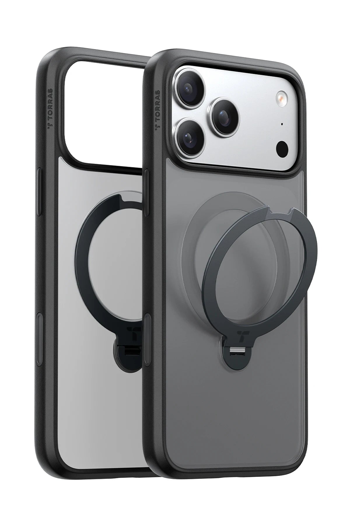 Torras iPhone 17 Pro O Stand Spin Serisi Magsafe Telefon Kılıfı