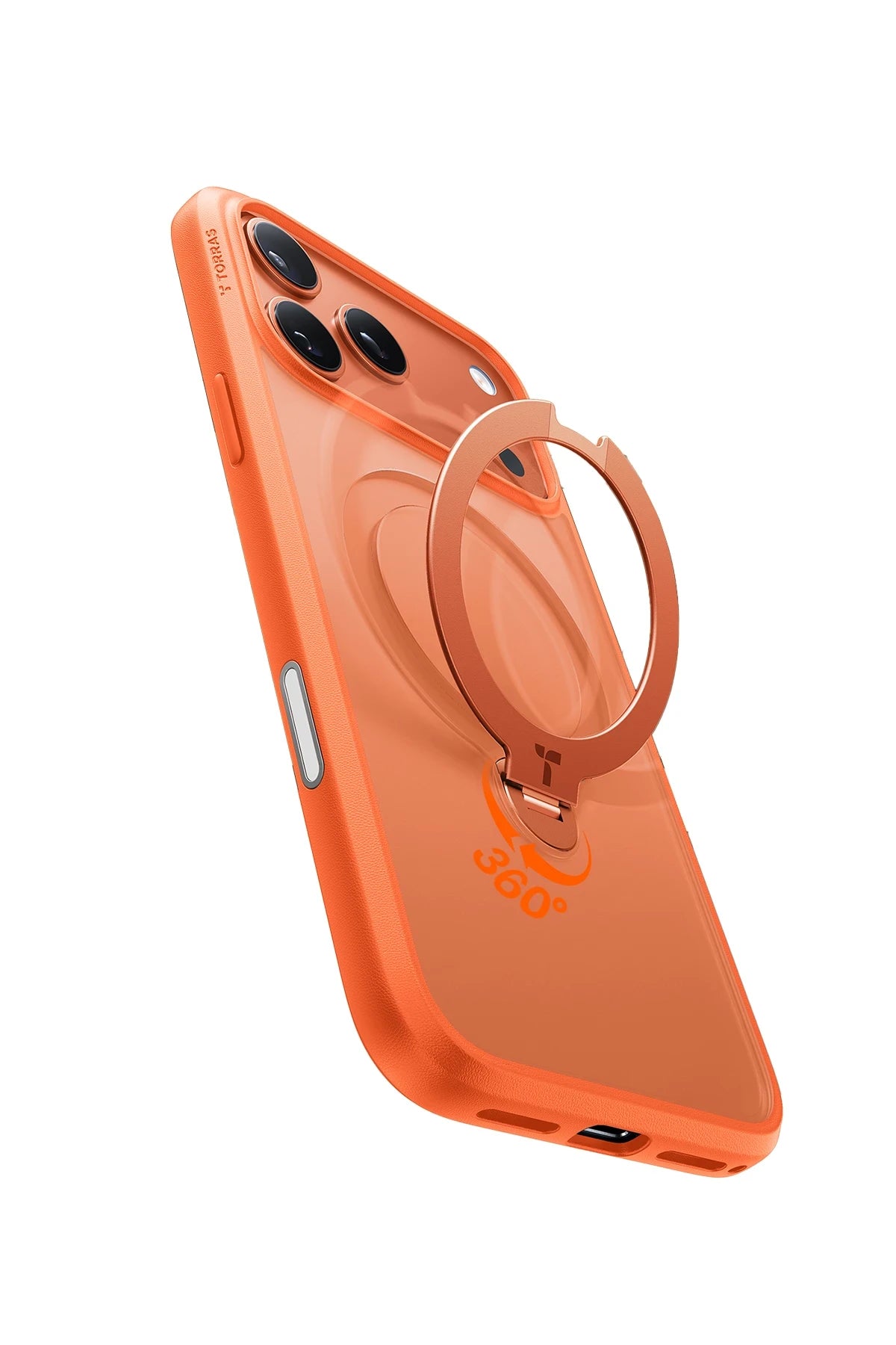 Torras iPhone 17 Pro O Stand Spin Serisi Magsafe Telefon Kılıfı