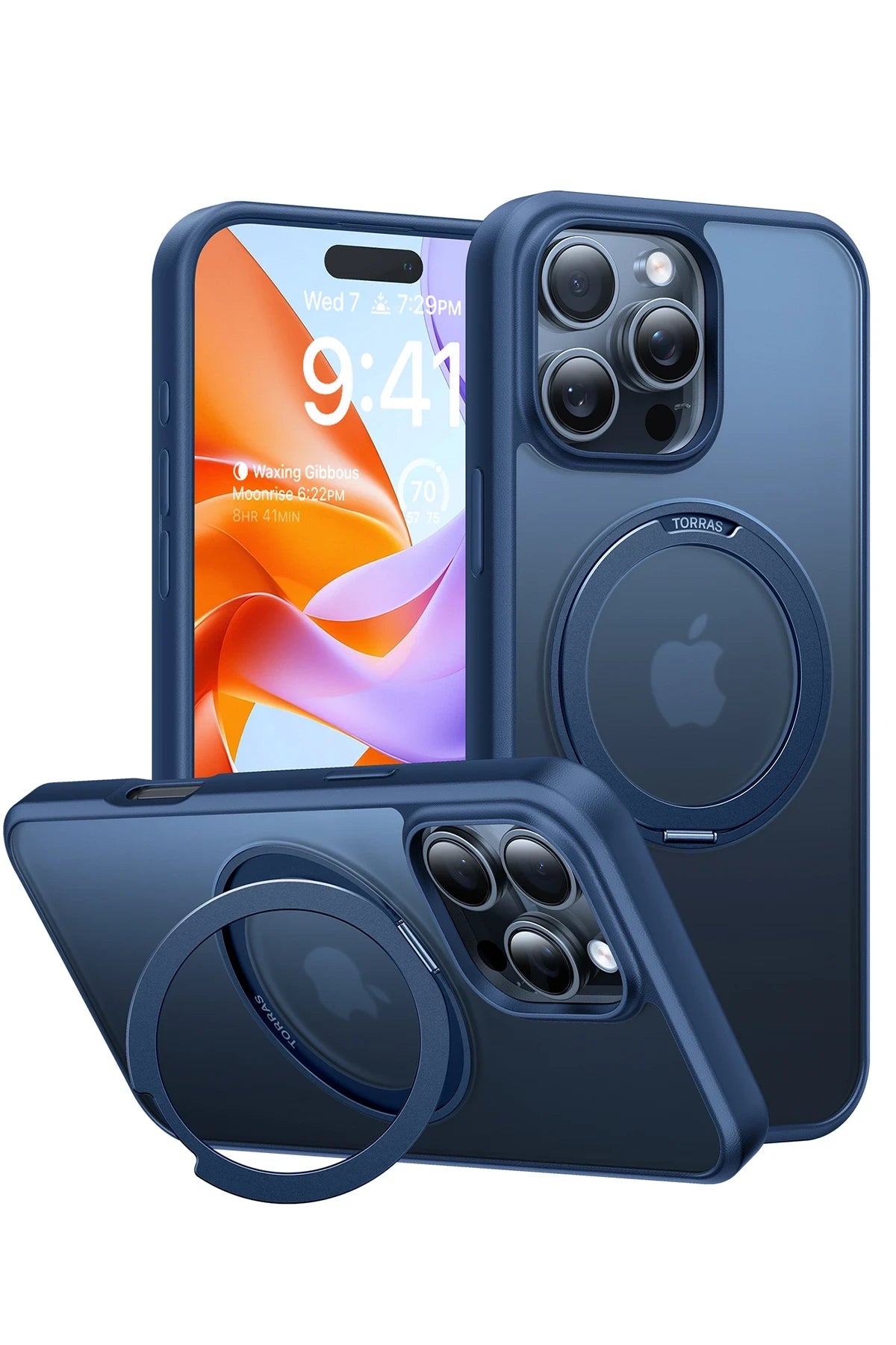 Torras O Stand Pro Serisi iPhone 16 Pro Max Magsafe Telefon Kılıfı